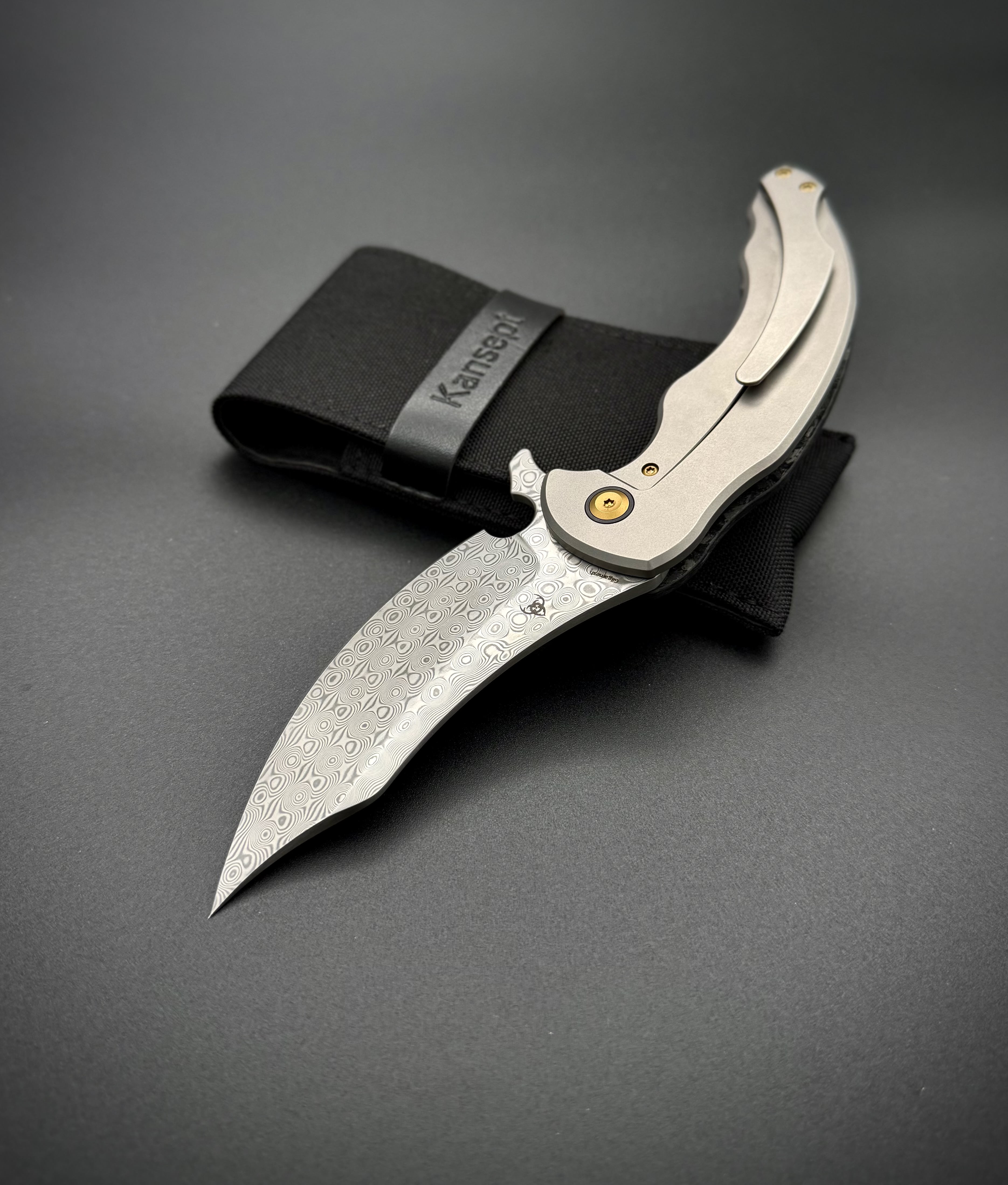 Складной нож Kansept Gilgamesh Damascus