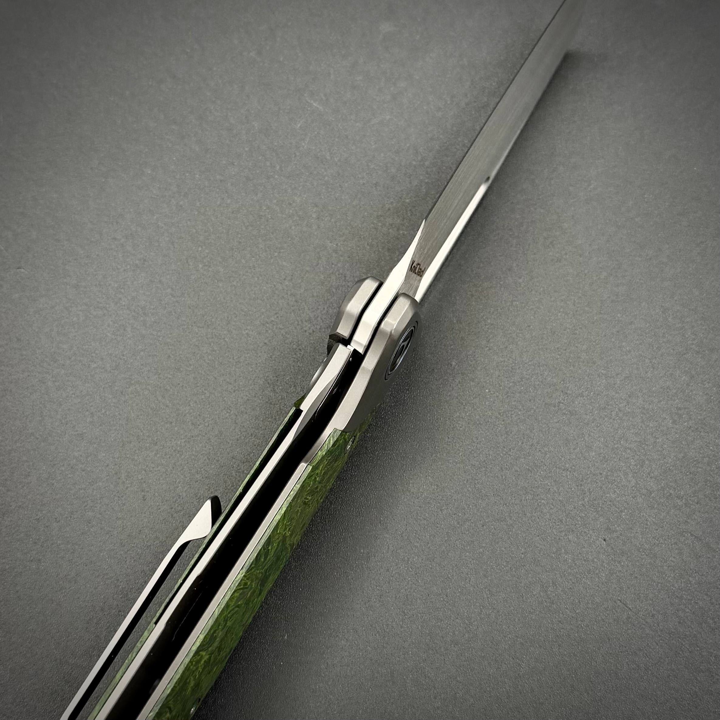 Складной нож Kniclad LYRIN M390 Titanium Alloy Green