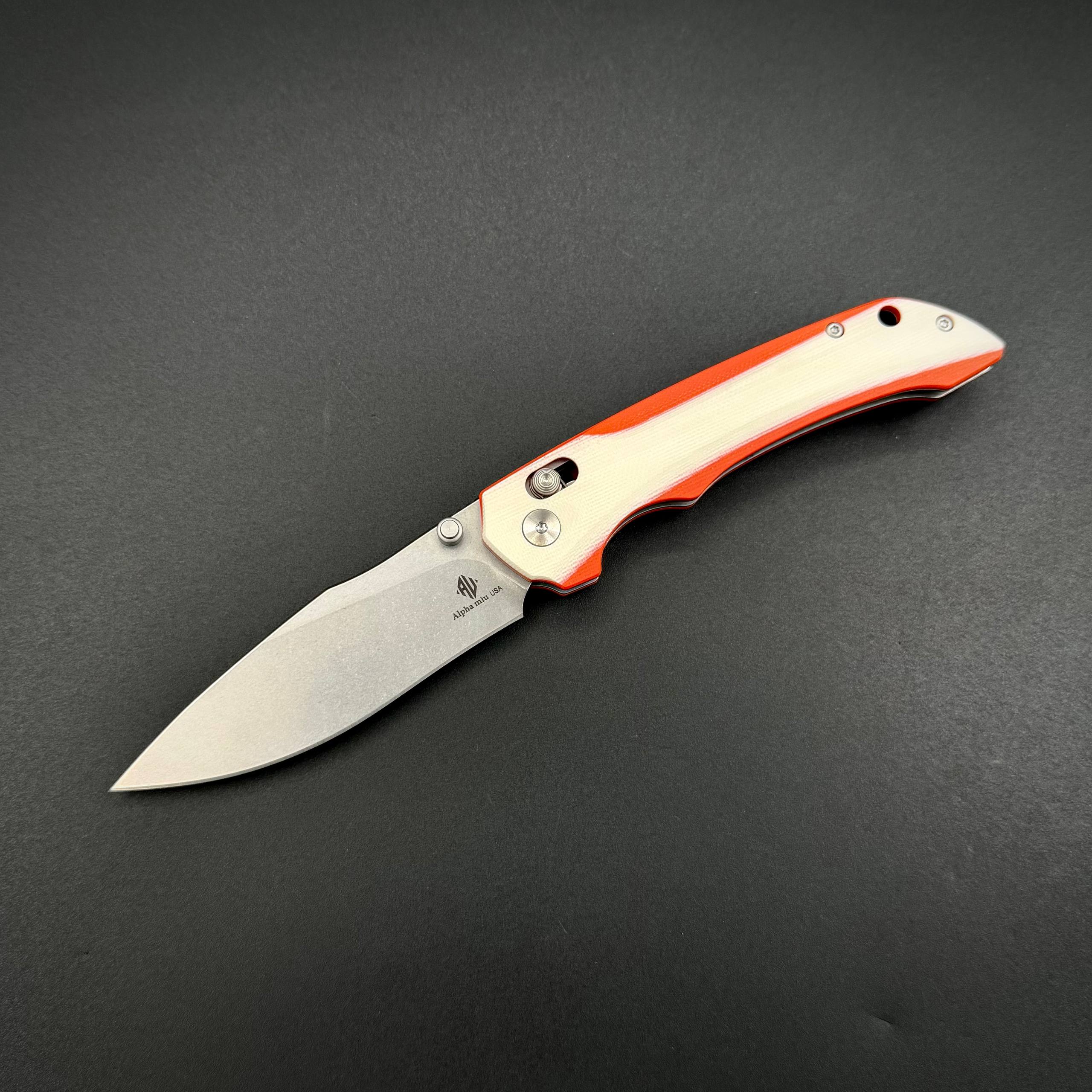 Складной нож Abyss-C n690co G10 WO Alpha Miu