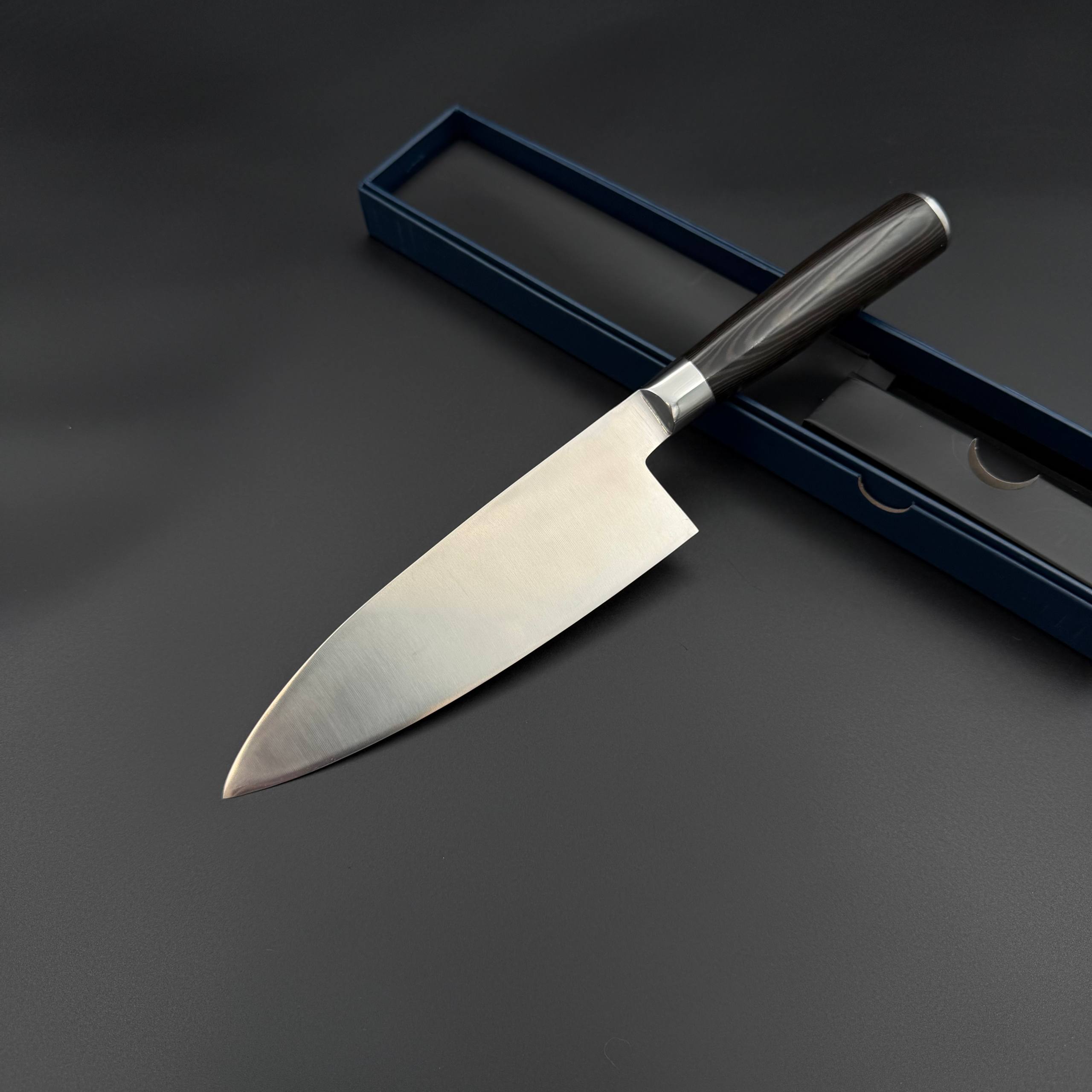 Поварской нож Deba Shuangmali 180 mm Micarta