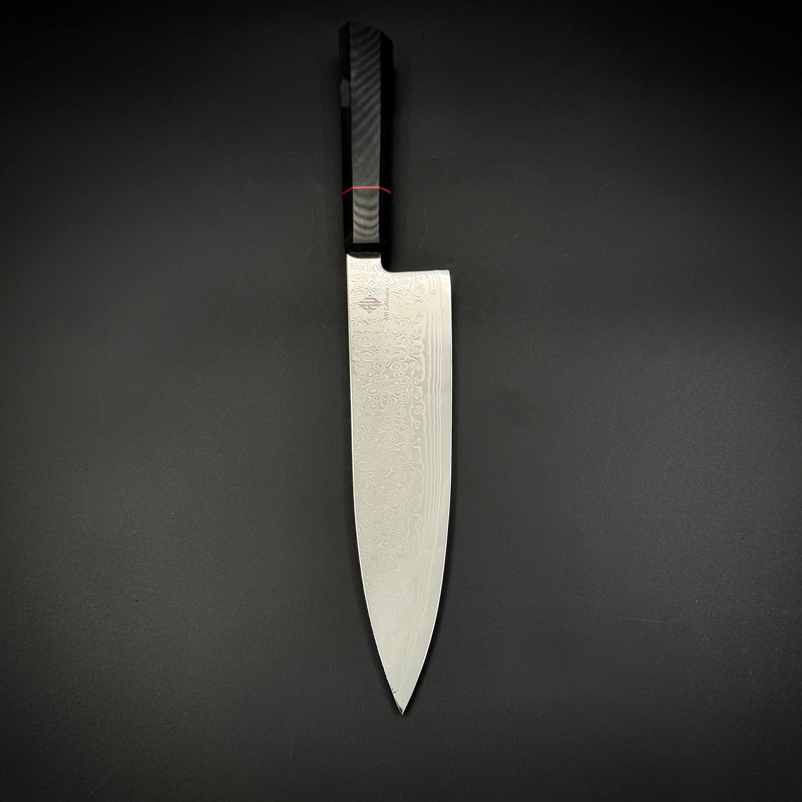 Поварской шеф нож AM Culinaire AM-GCF15 Damascus G10