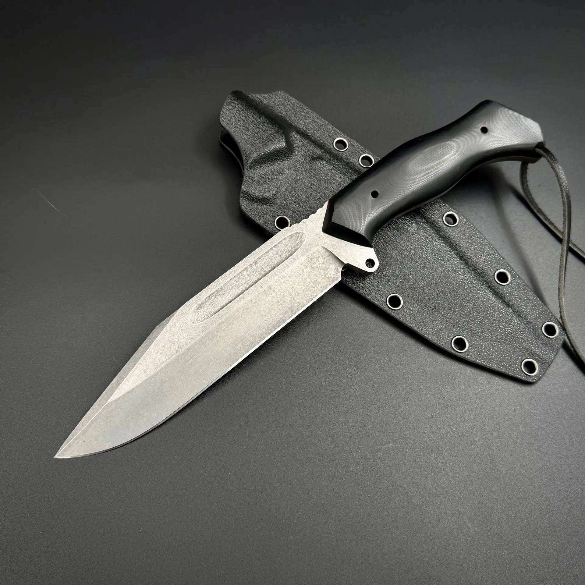 Нож ручной работы Ахиллес SW G10 Plain Max Knives
