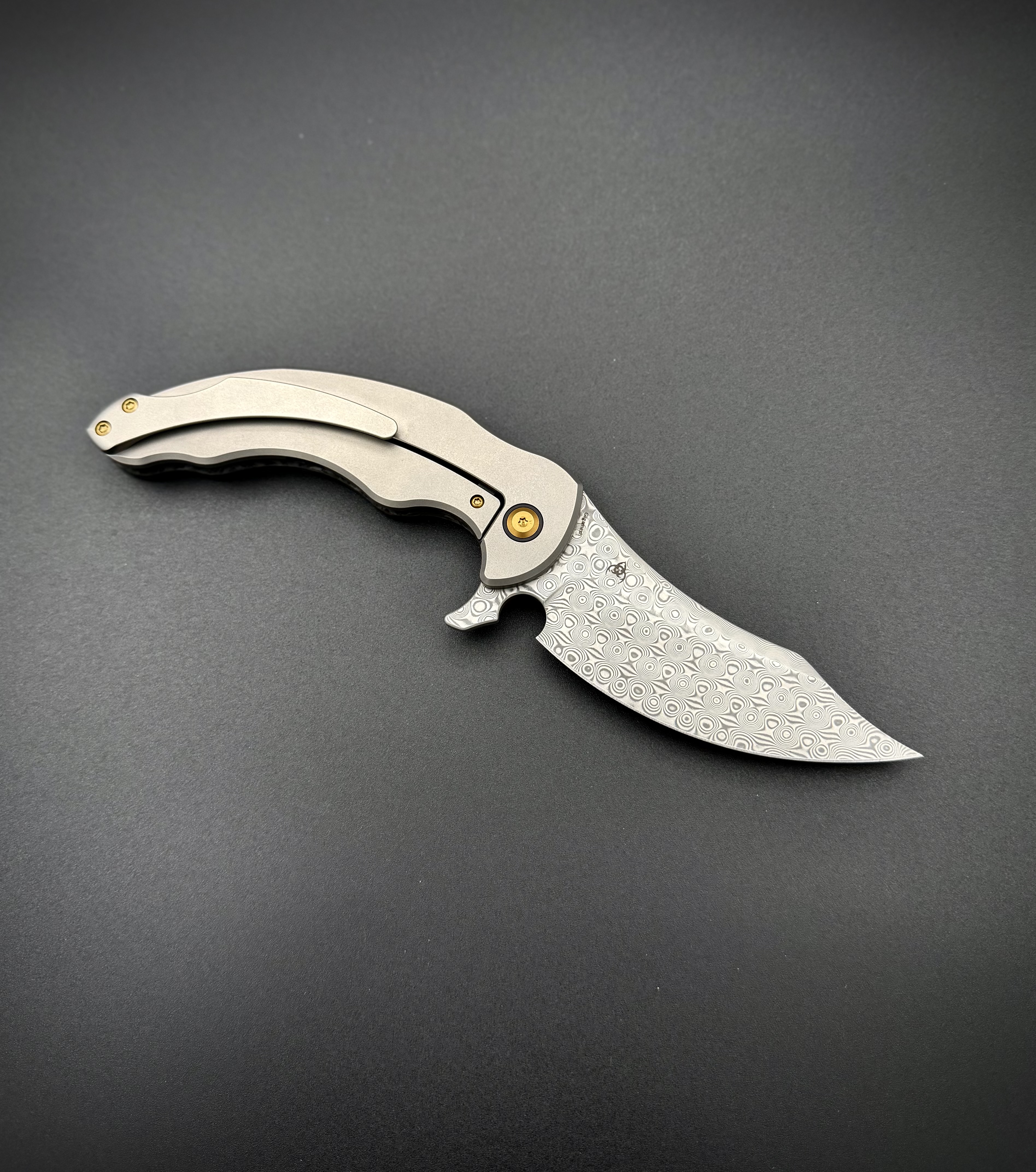Складной нож Kansept Gilgamesh Damascus