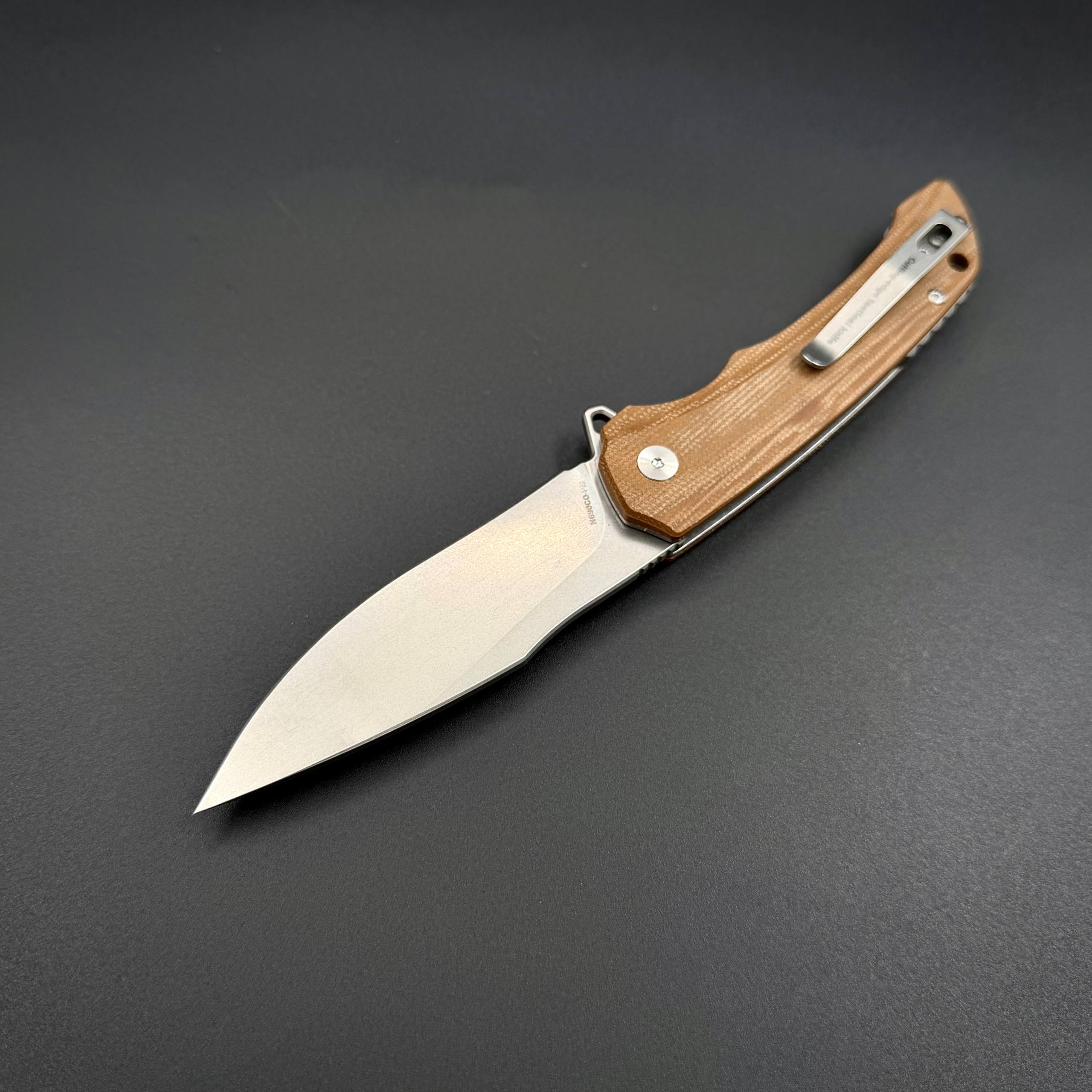 Складной нож Abyss-L n690co G10 Cocoa Alpha Miu