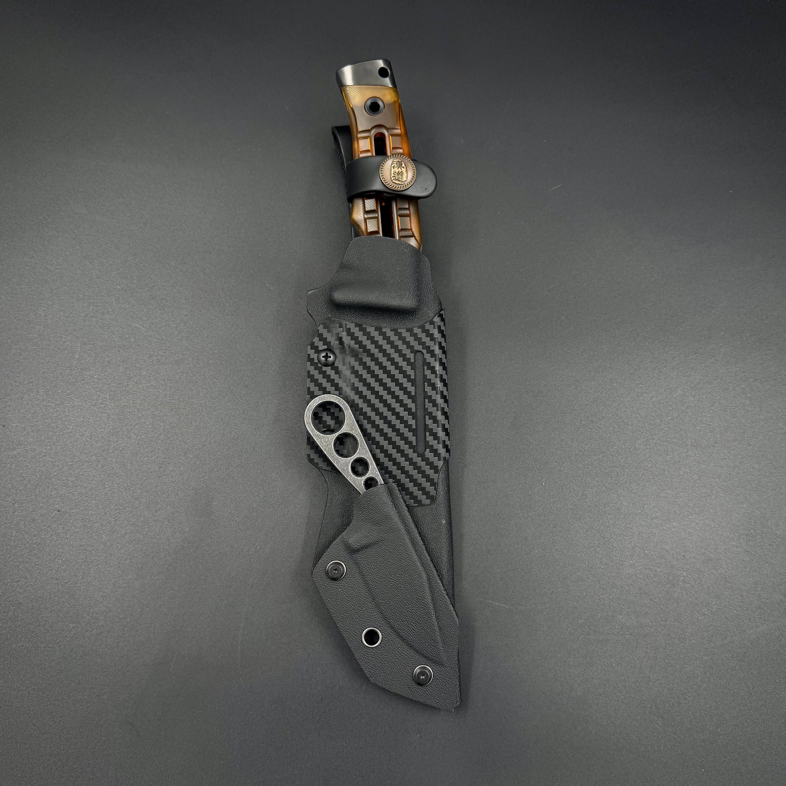 Ножевая спарка Bison Hunter CPM Magnacut Ultem HX OUTDOORS