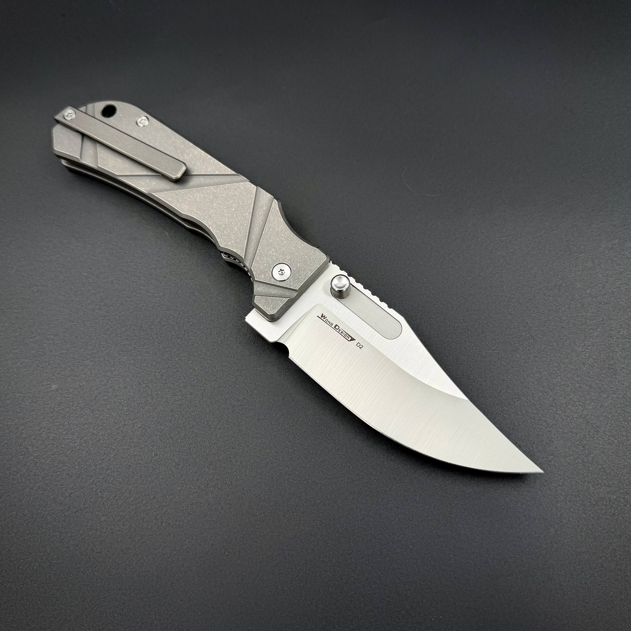 Складной нож Bowie Satin SW Pioneer EDC
