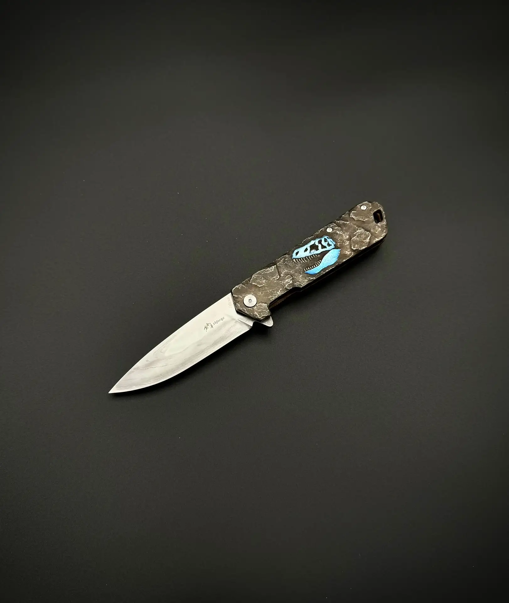 Складной нож Hell Creek ZB Forge Alpha Miu Collaboration