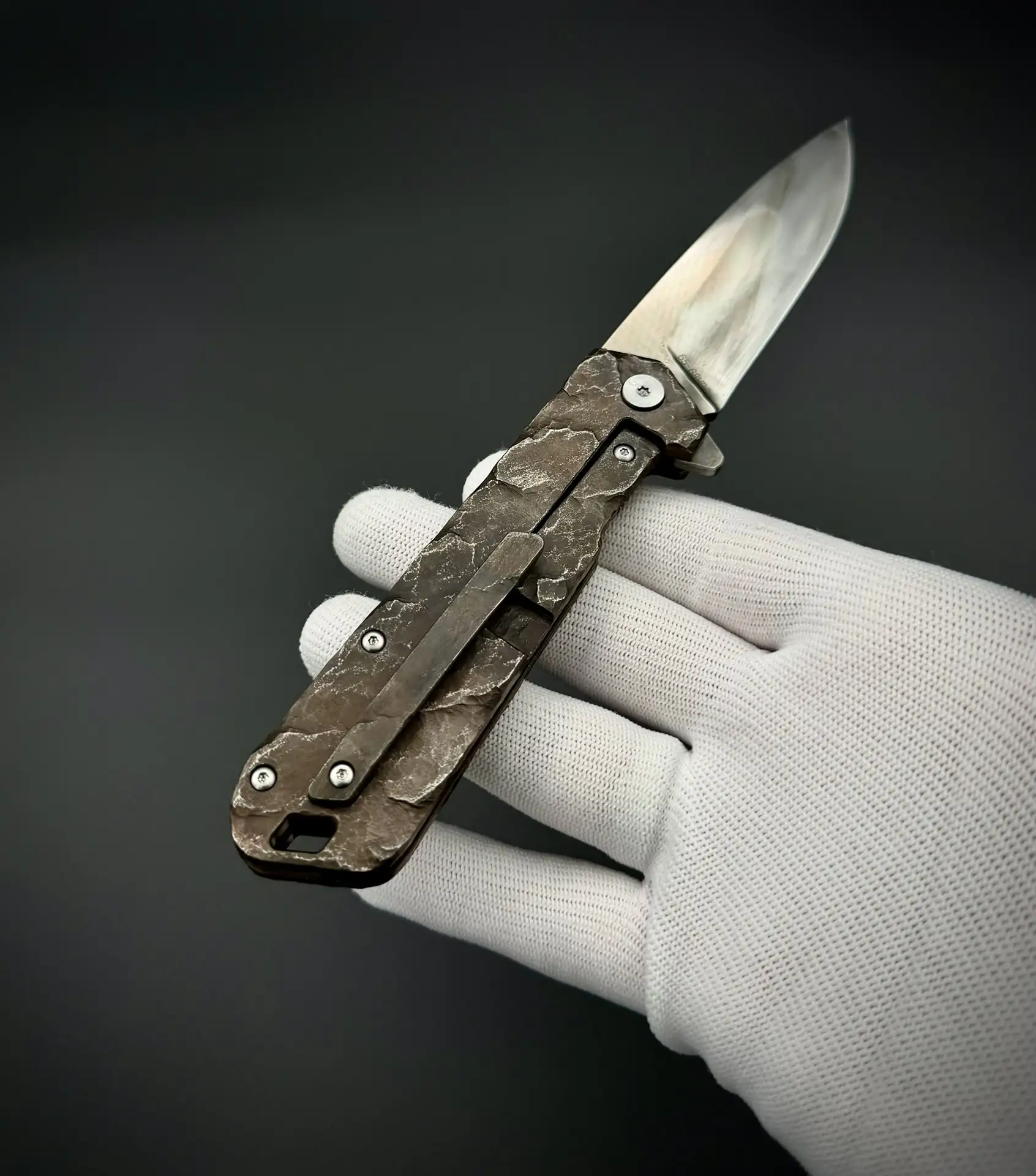 Складной нож Hell Creek ZB Forge Alpha Miu Collaboration