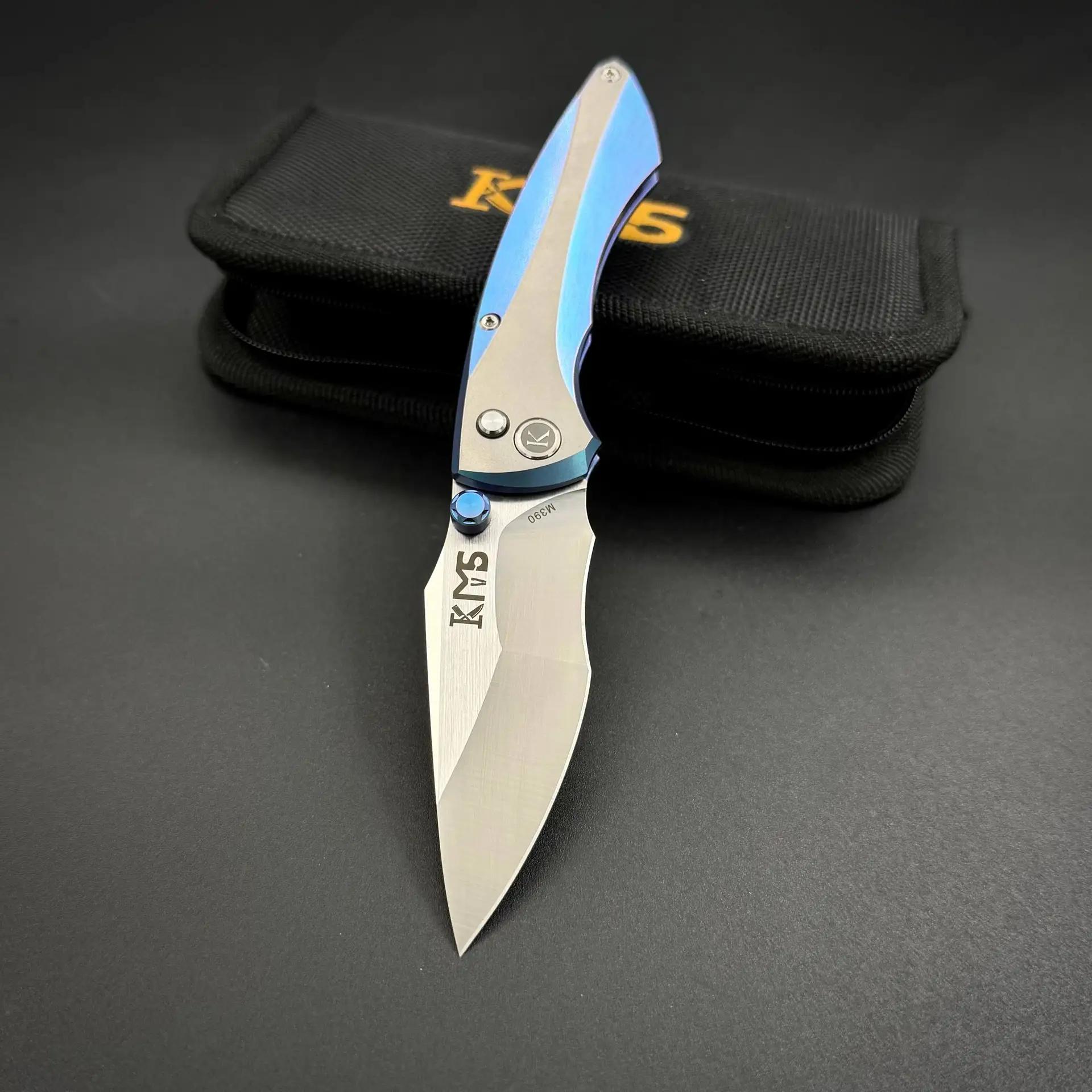 Складной нож KMS "Bream" Blue