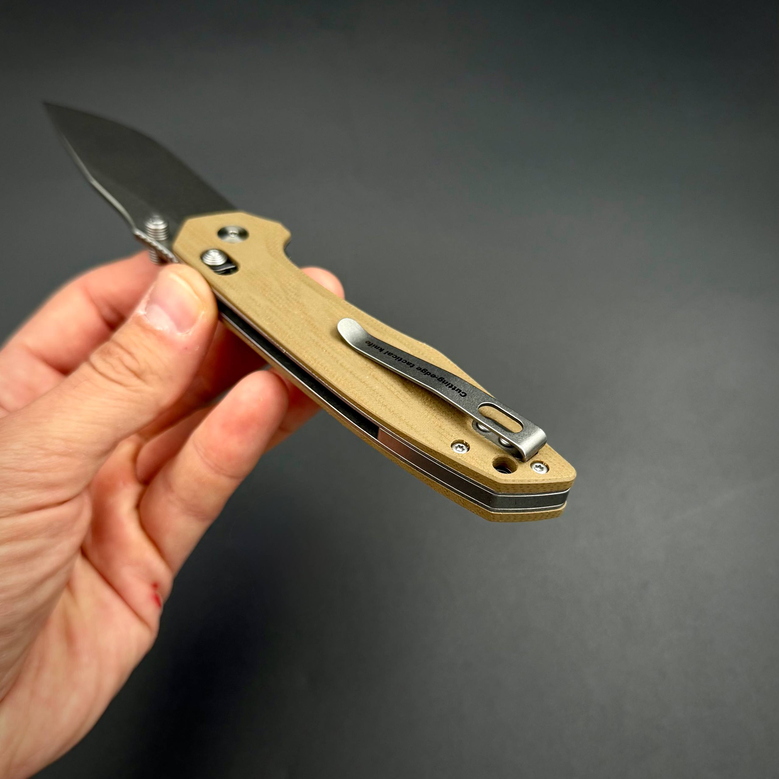 Складной нож Avionyx-C1 n690co G10 Sand Alpha Miu