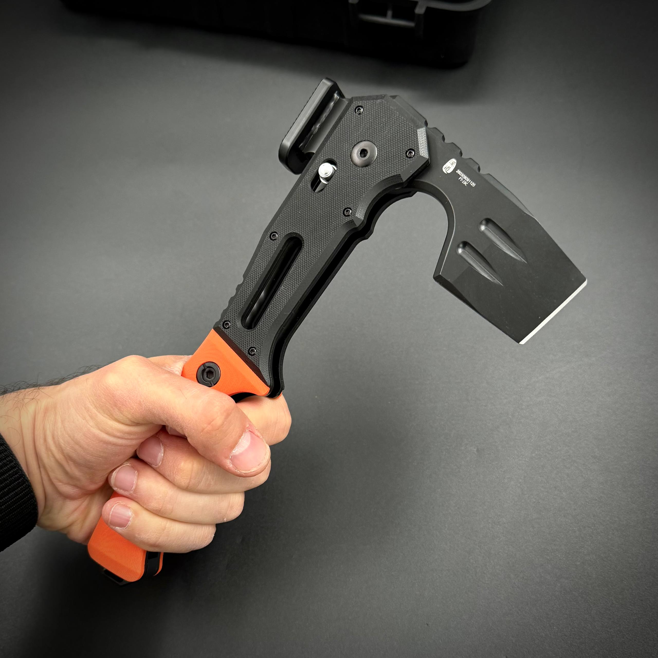 Топор складной тактический походный Orange HX OUTDOORS