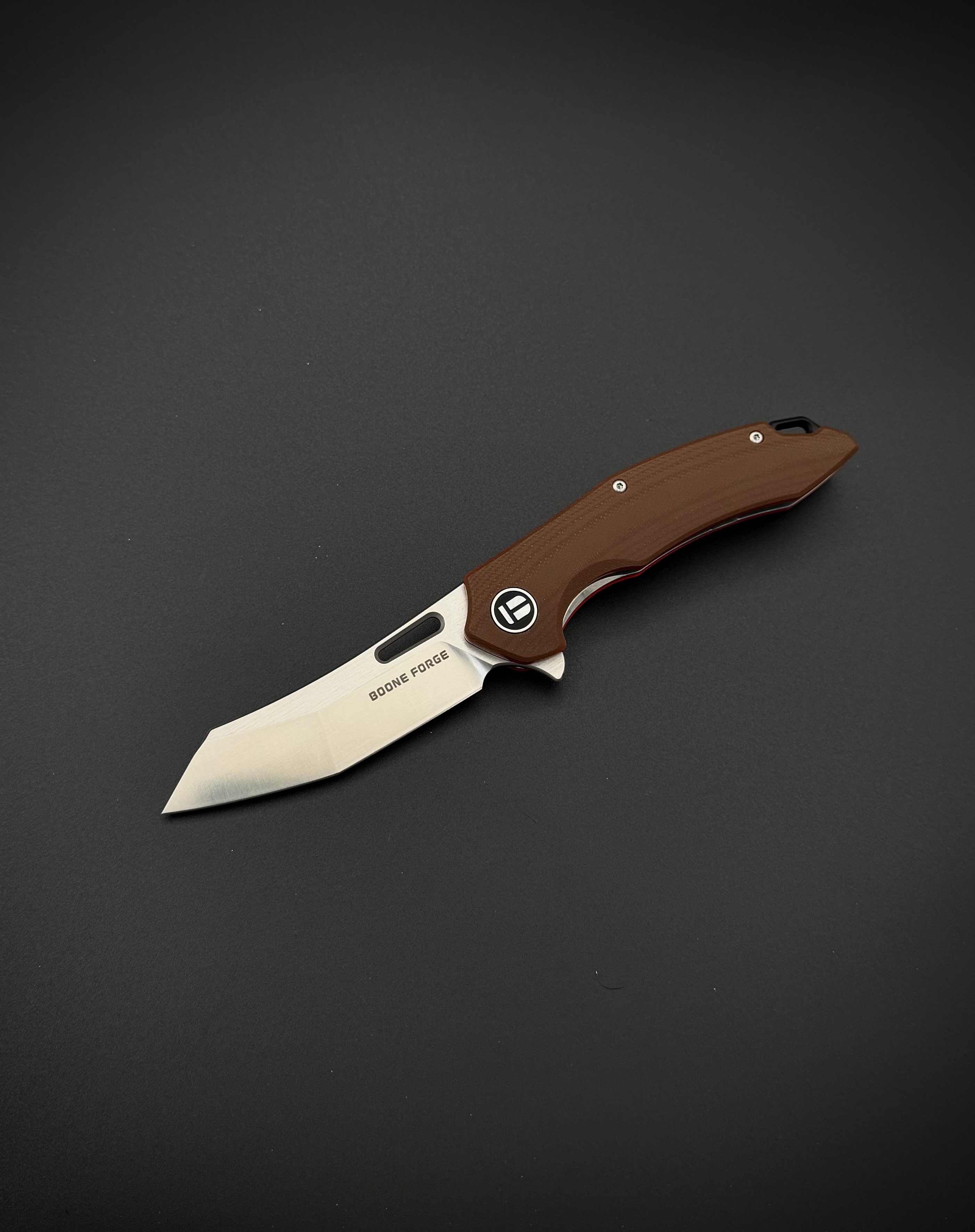 Складной нож BF904 Boone Forge Brown