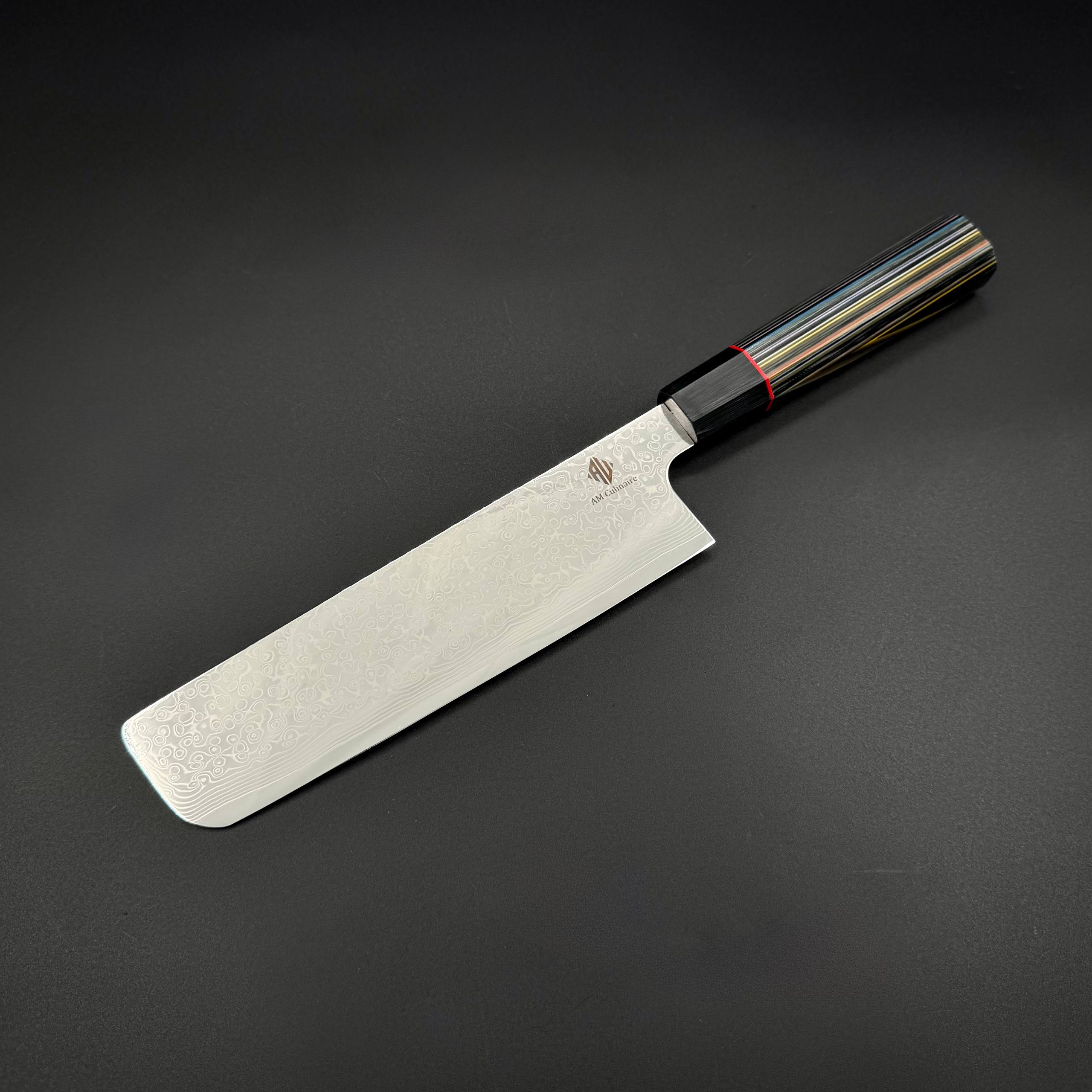 Поварской нож Накири AM Culinaire Damascus G-Mascus AM-GCF11