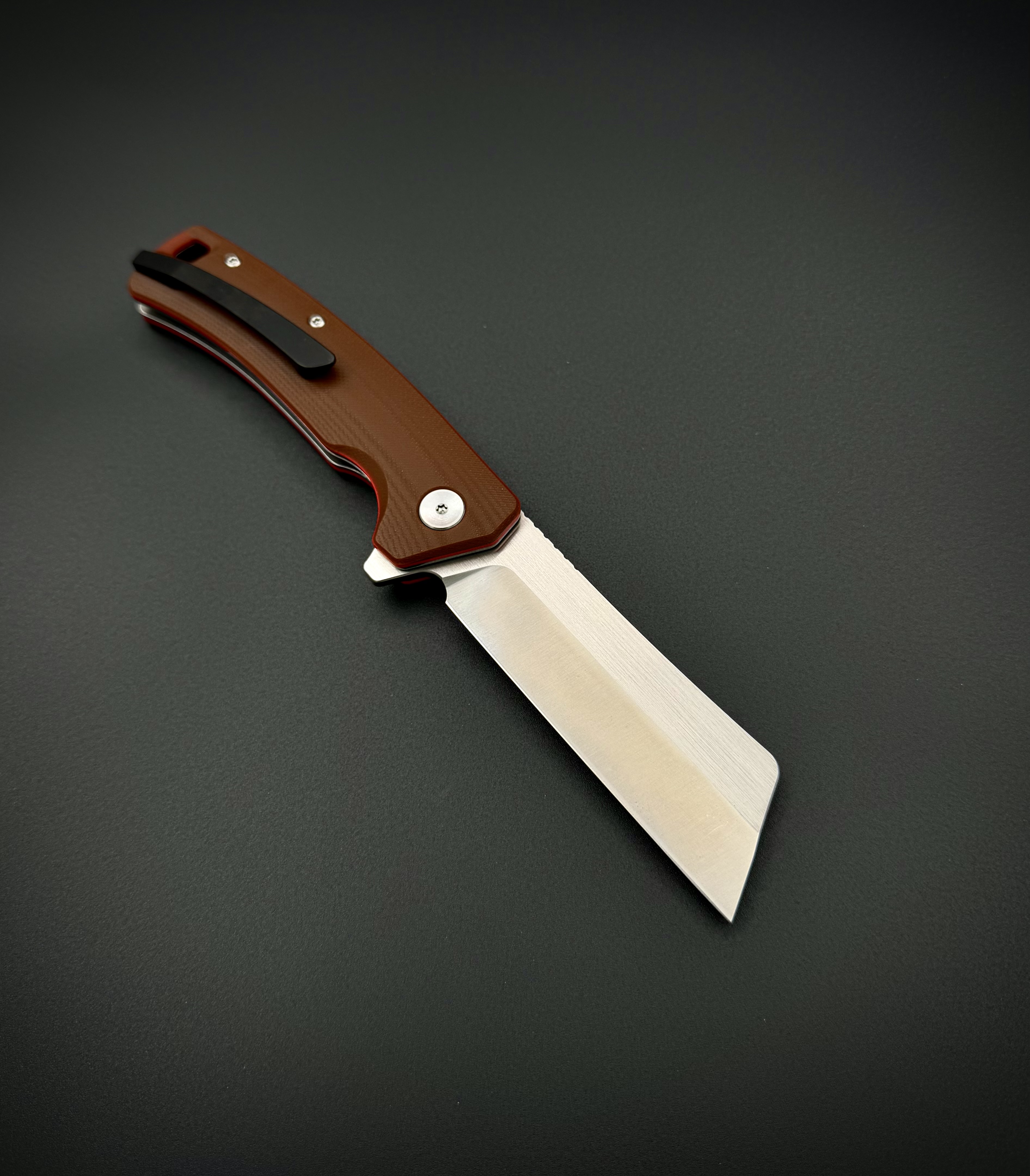 Складной нож BF093 Boone Forge Brown
