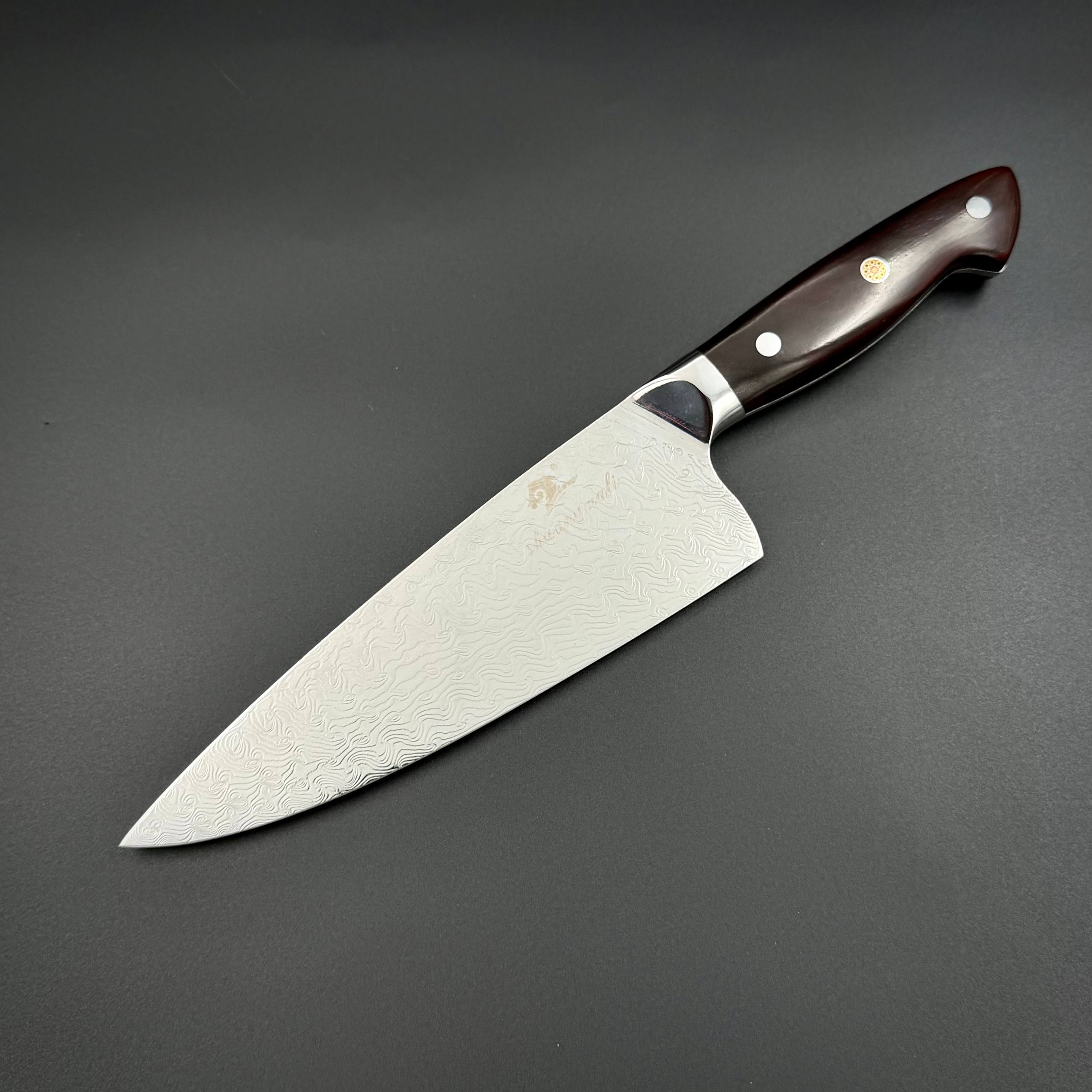 Поварской шеф нож Damascus Shuangmali Sandal HP-D1052