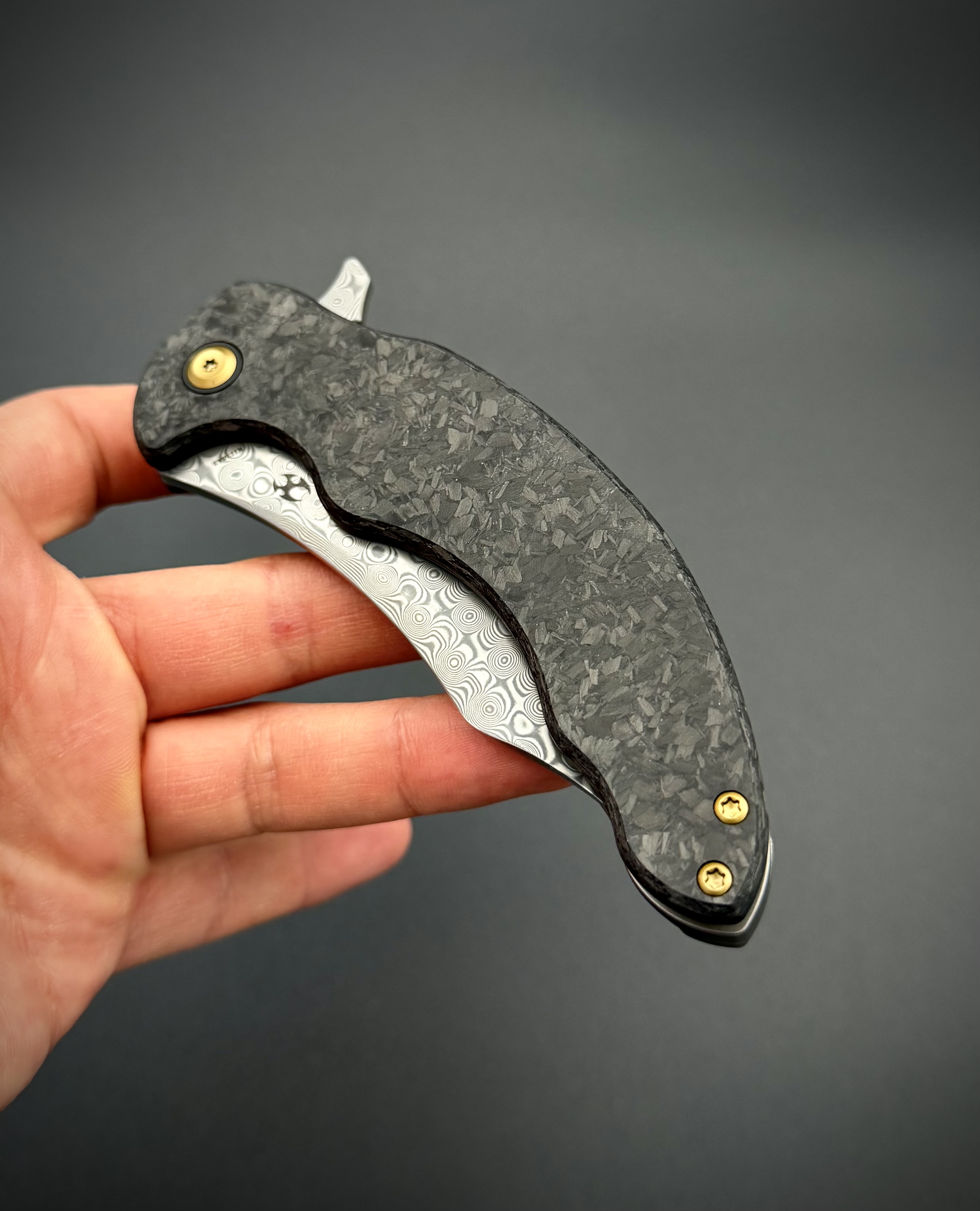 Складной нож Kansept Gilgamesh Damascus