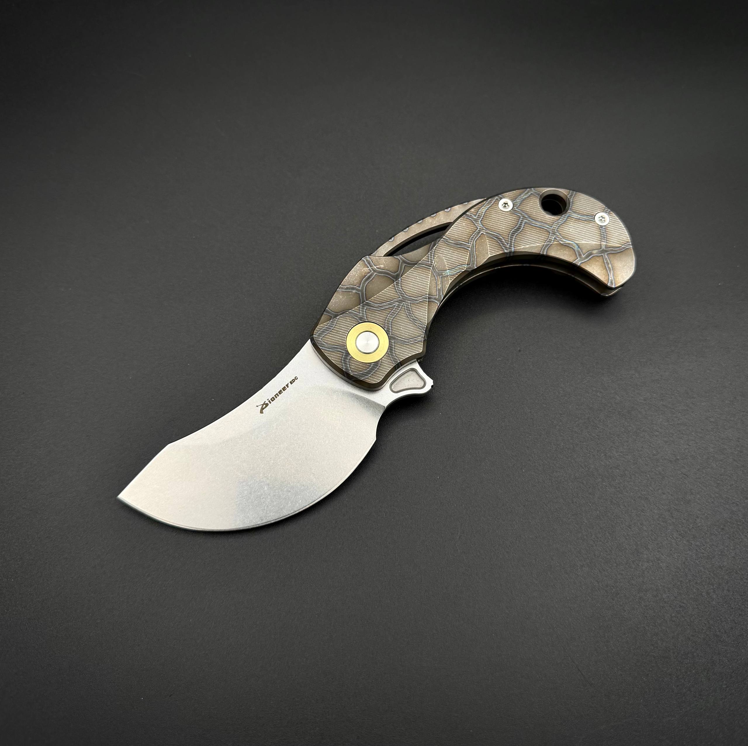Складной нож Rakthar Anodizing Pioneer EDC
