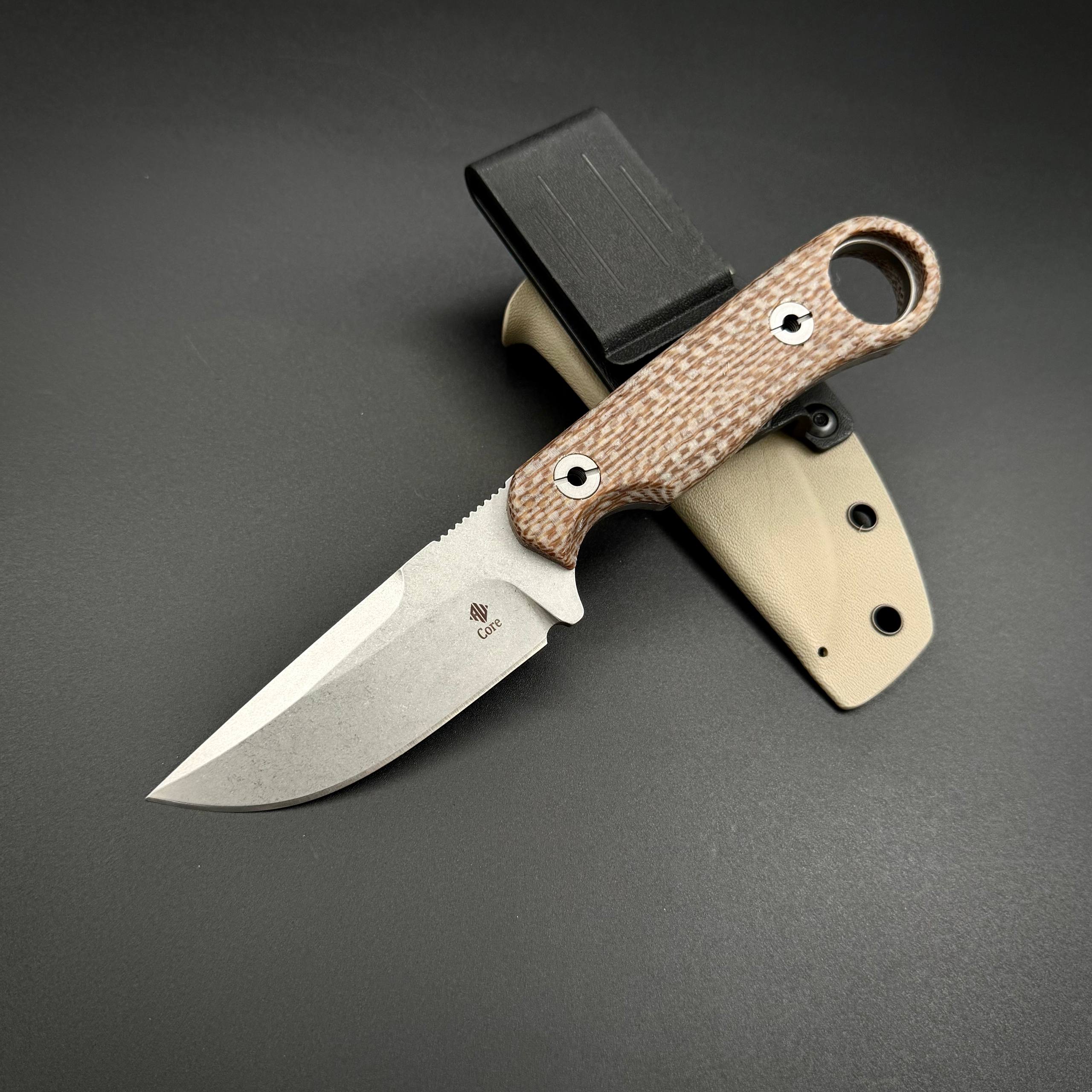 Туристический нож Tunka-08 Micarta Gray