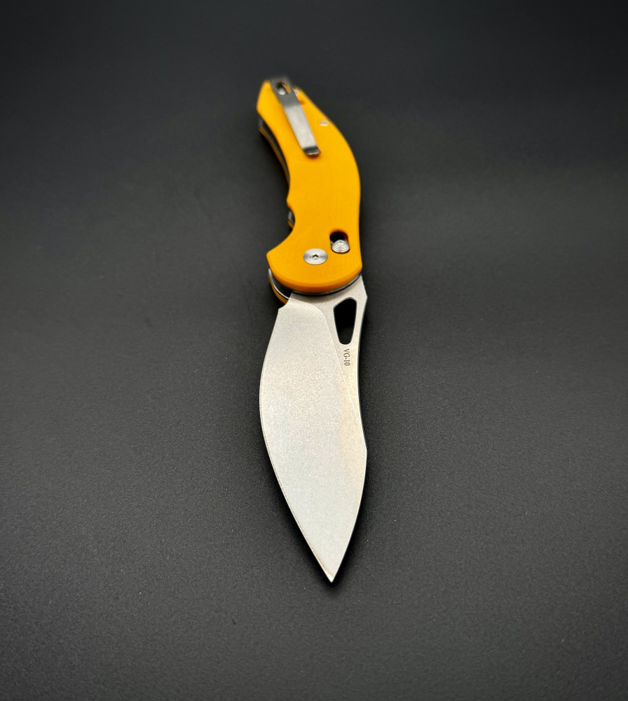 Складной нож Sea Hunter Saffron Alpha Miu Knives