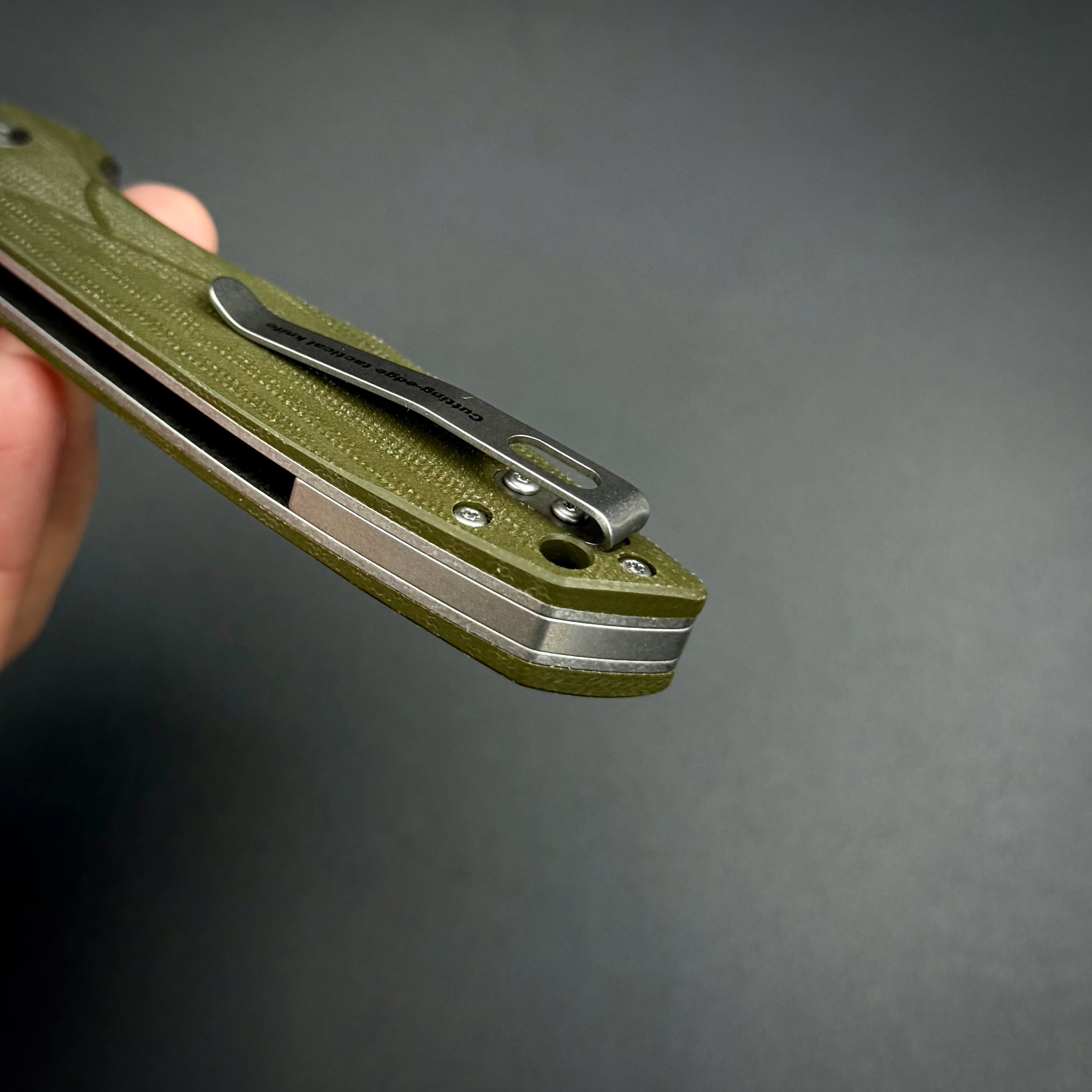Складной нож Void n690co G10 Olive Alpha Miu