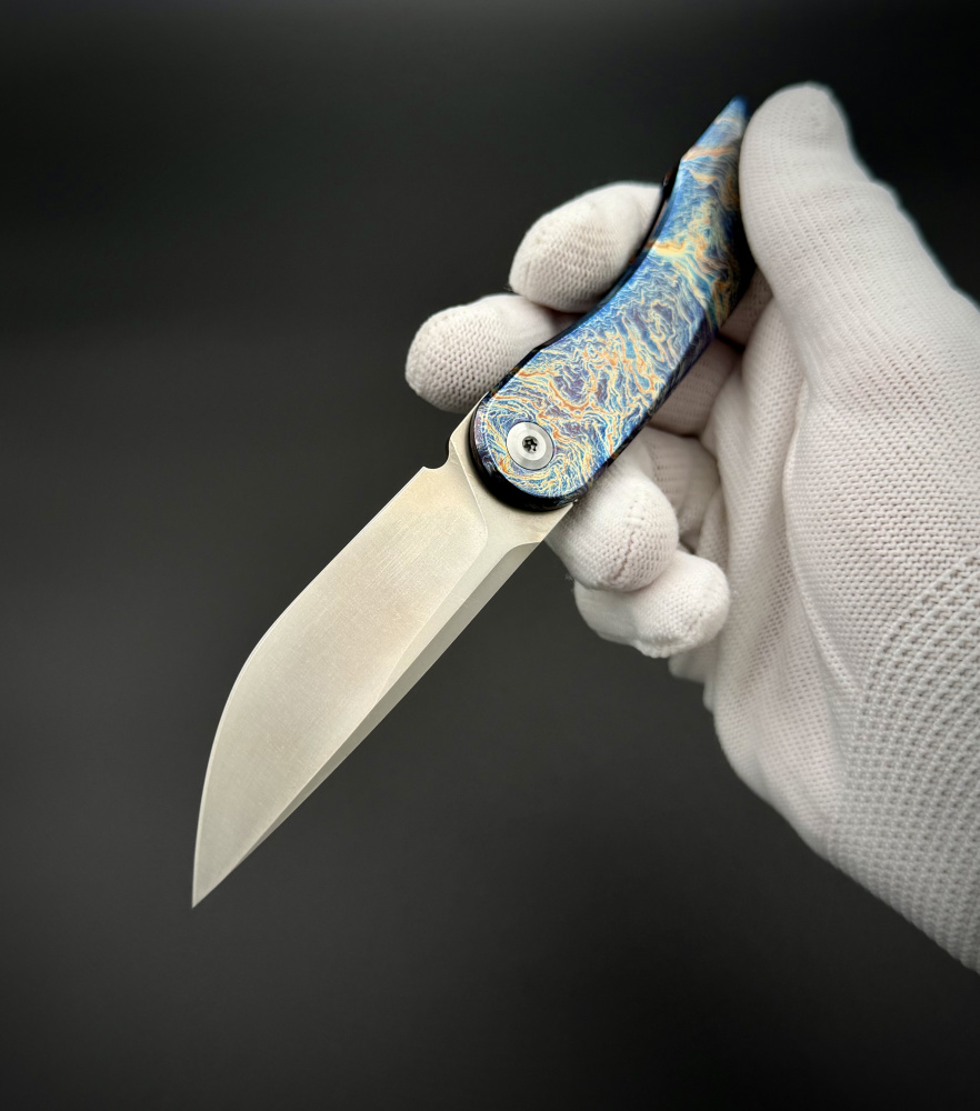 Складной нож Dragon Electric Blue Pioneer EDC