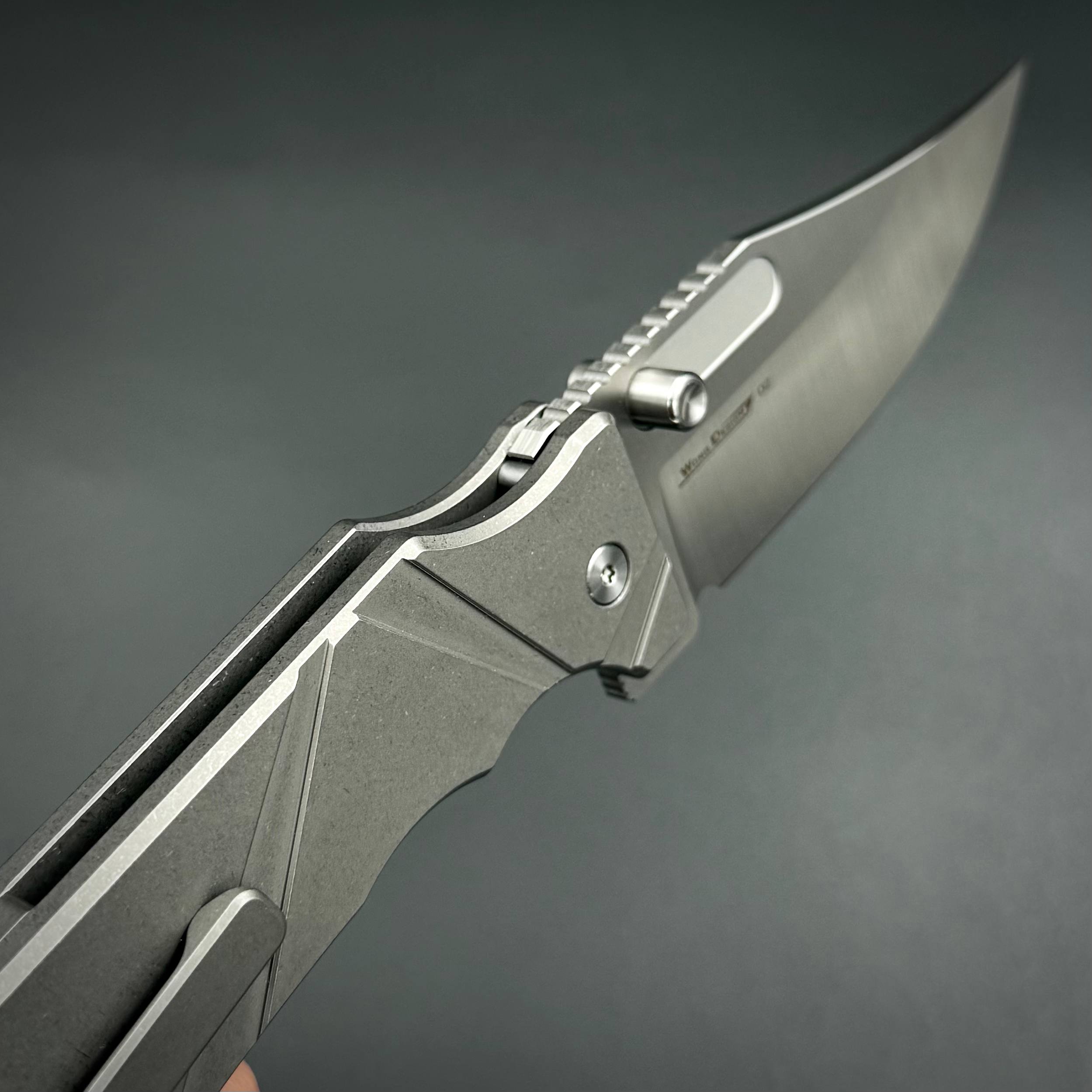 Складной нож Bowie Satin SW Pioneer EDC