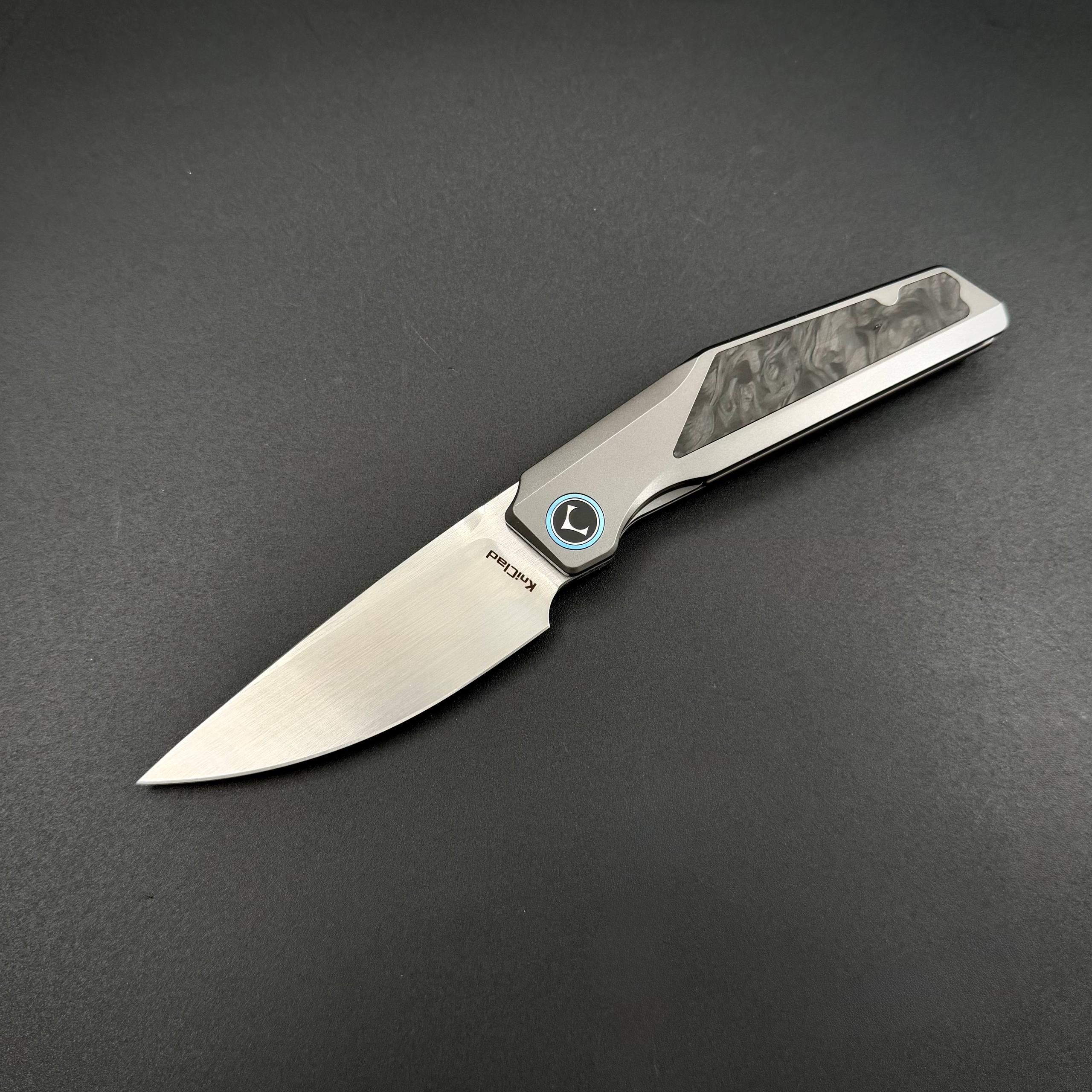 Складной нож Knicklad Eclat CPM S35VN Satin Black Carbon Fiber