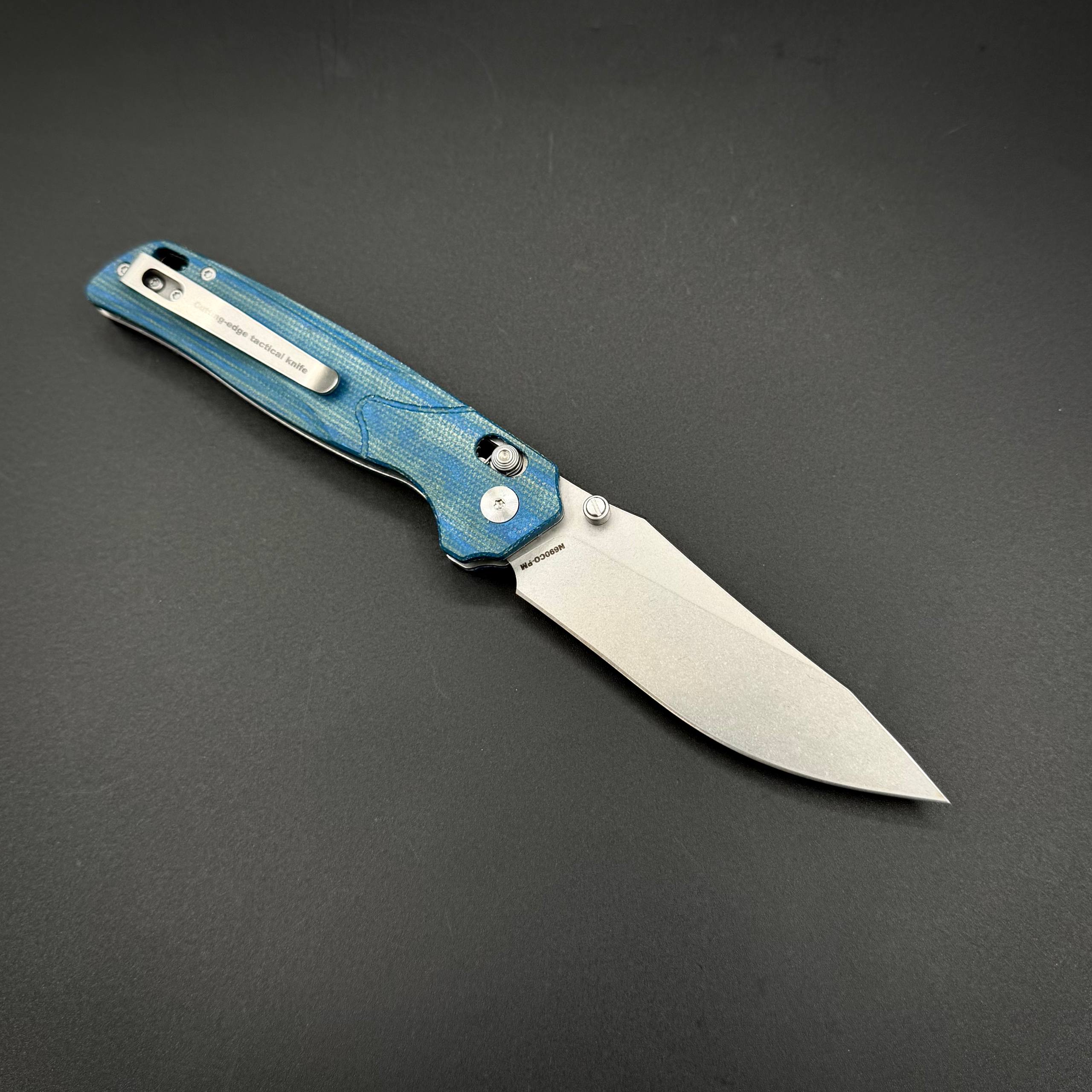 Складной нож Avionyx-C n690co G10 Blue Alpha Miu