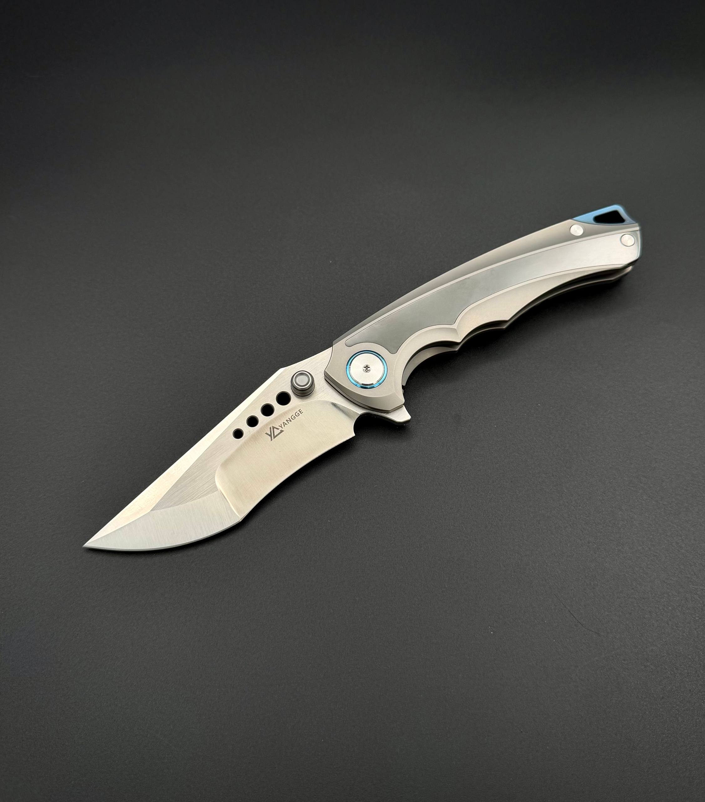Складной нож Aeternum Elmax Crio, Titanium Zirconium Pioneer EDC