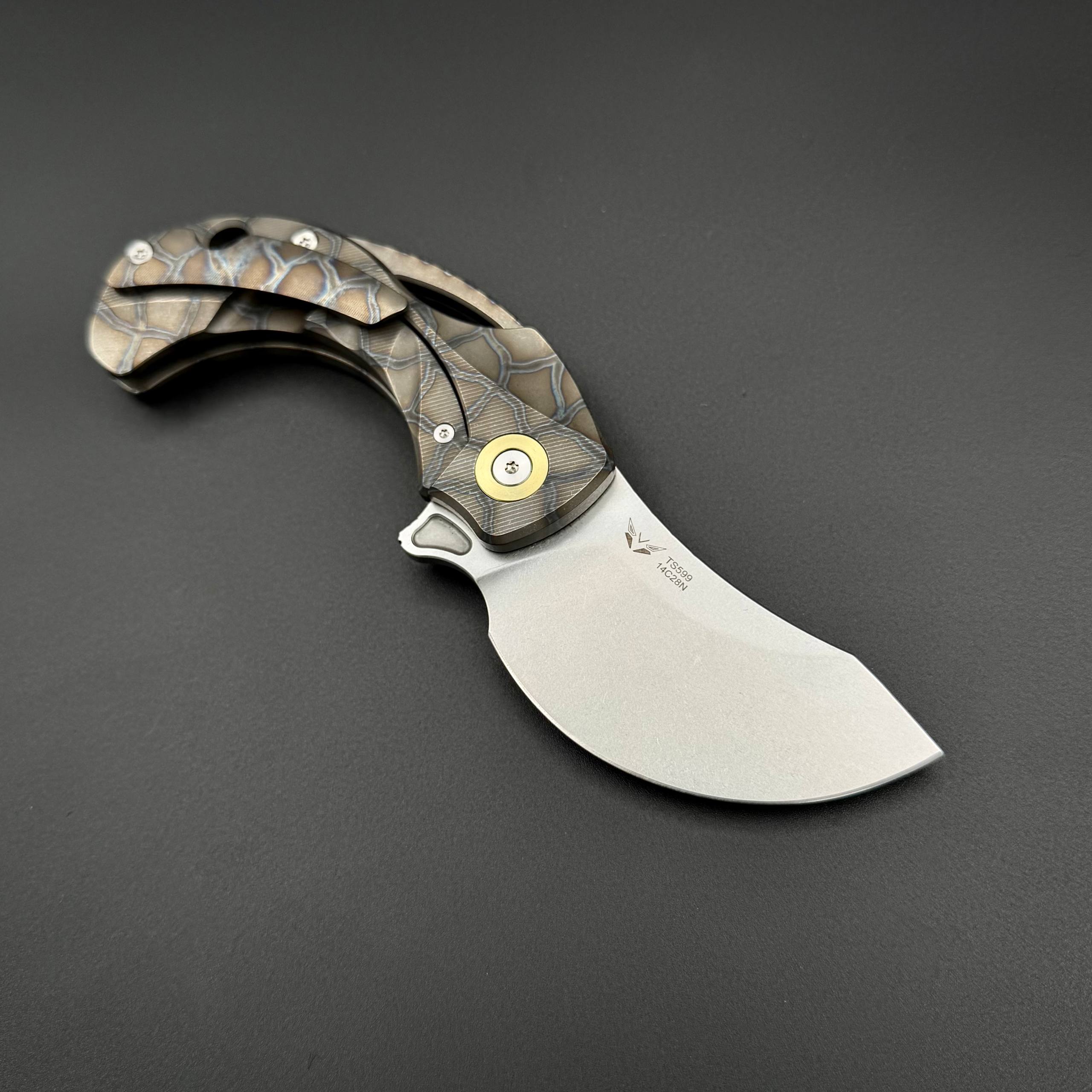 Складной нож Rakthar Anodizing Pioneer EDC