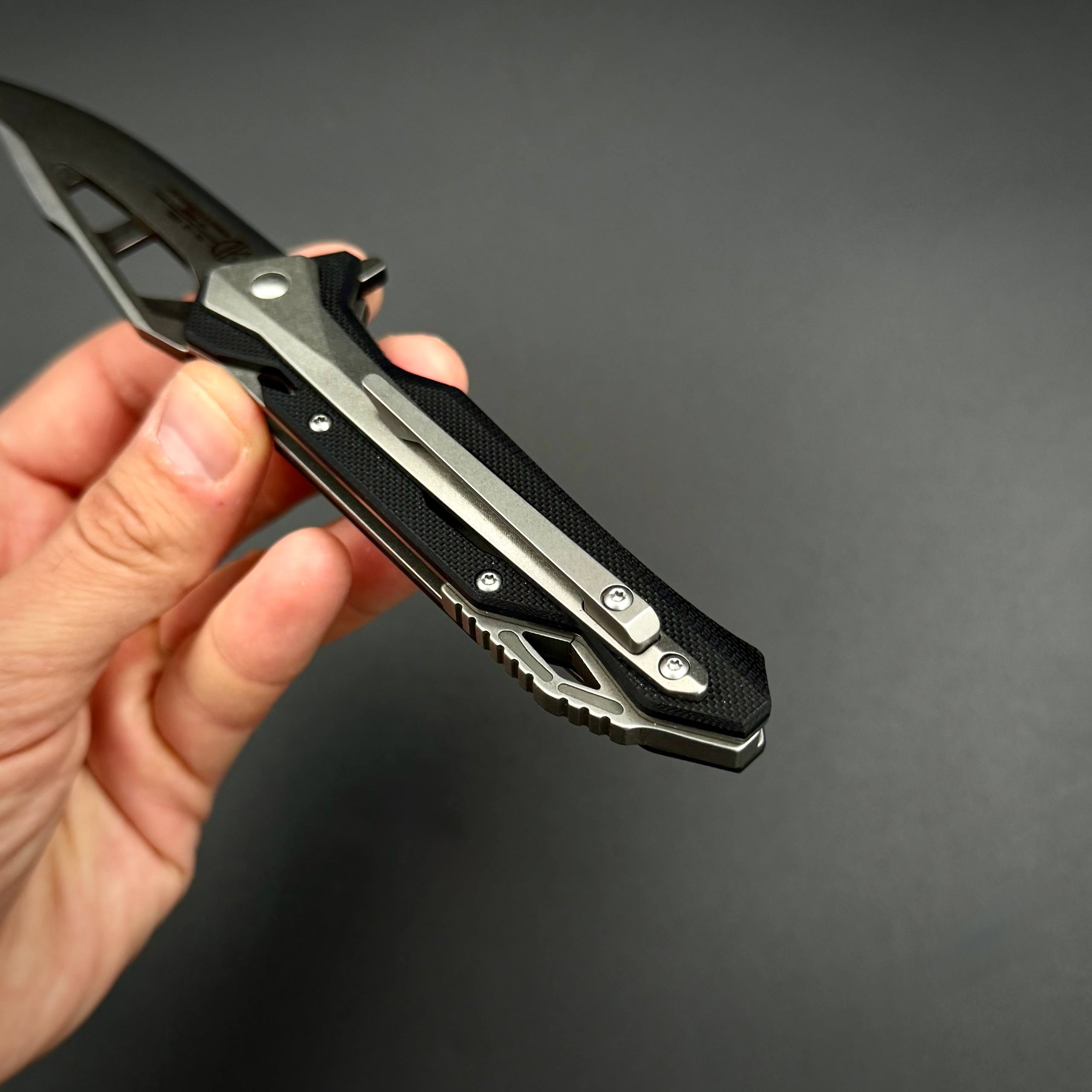 Складной нож WithArmour Fin BK