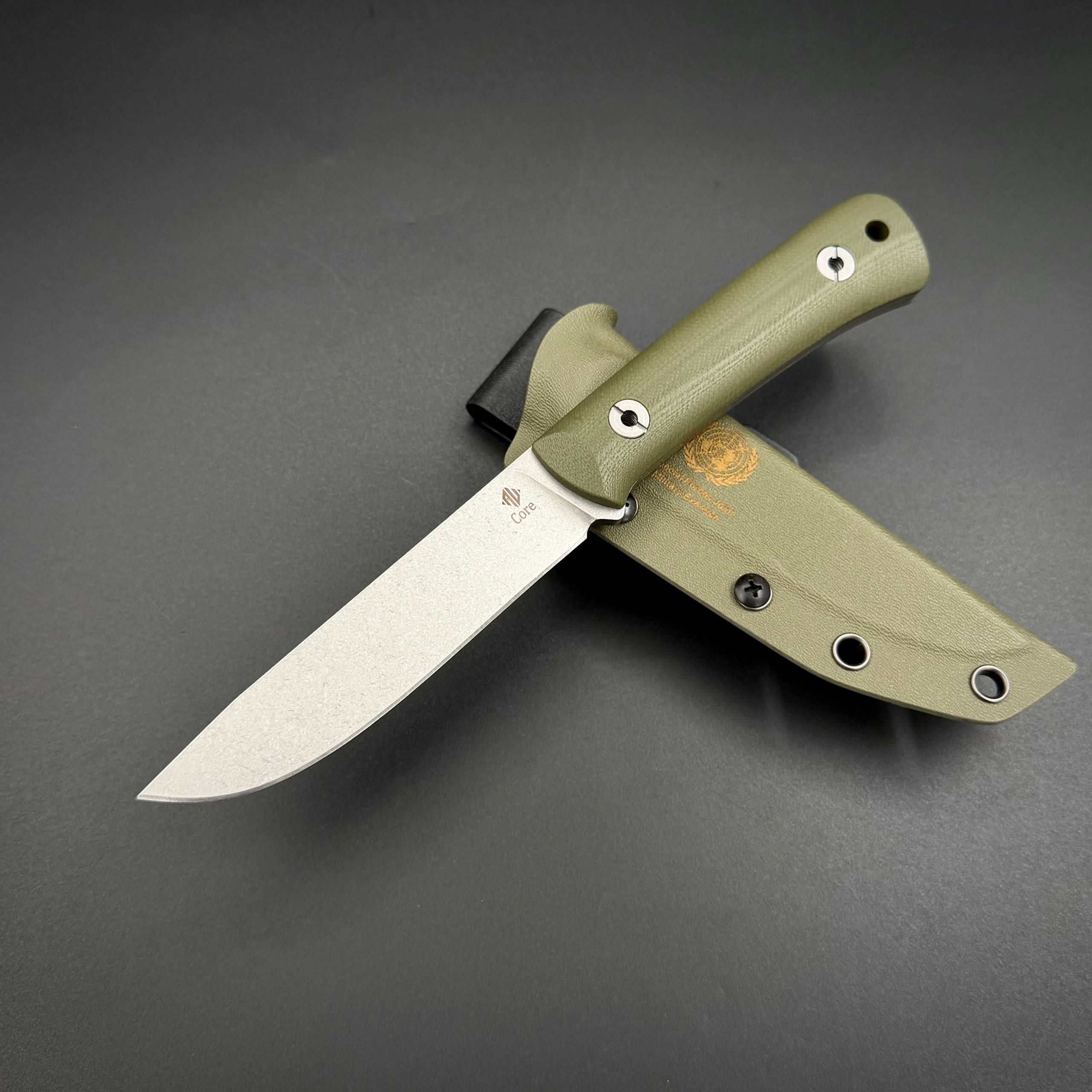 Нож туристический Tunka-06 G10 Olive SW
