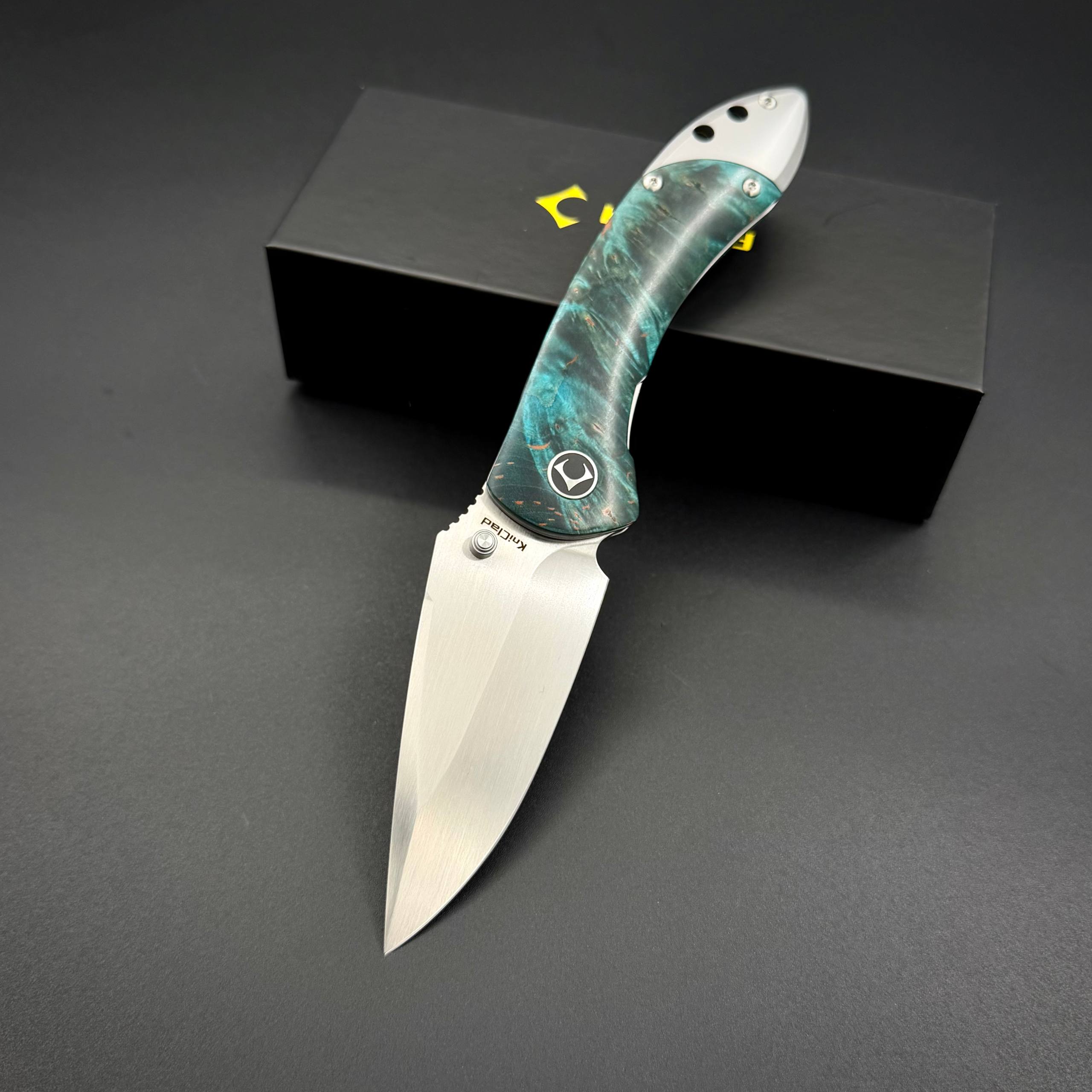 Складной нож Kniclad Ripple Turquoise