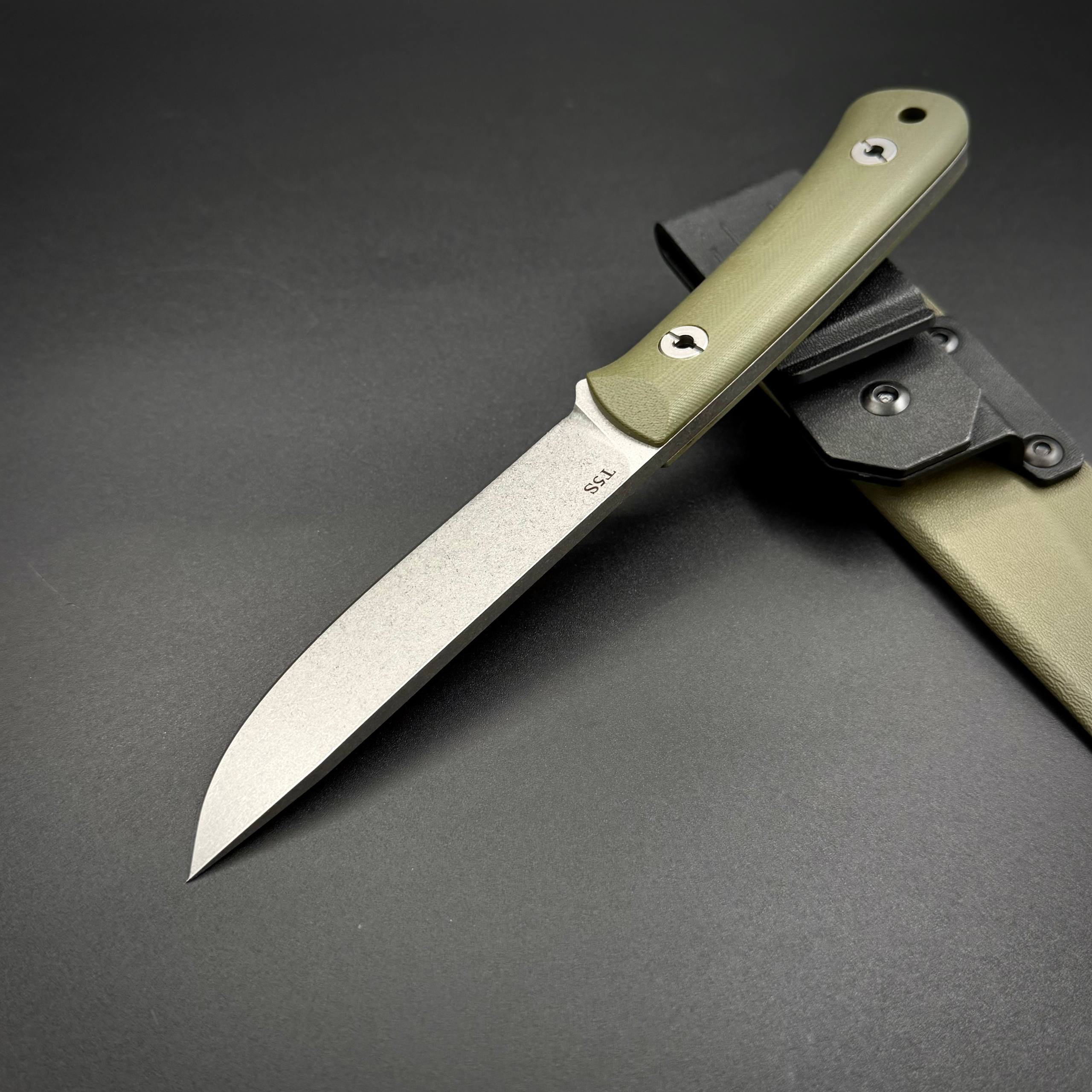 Нож туристический Tunka-06 G10 Olive SW