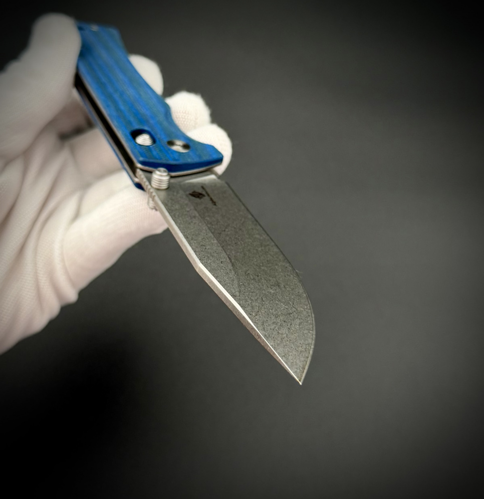 Складной нож Runyx n690co g10 Blue
