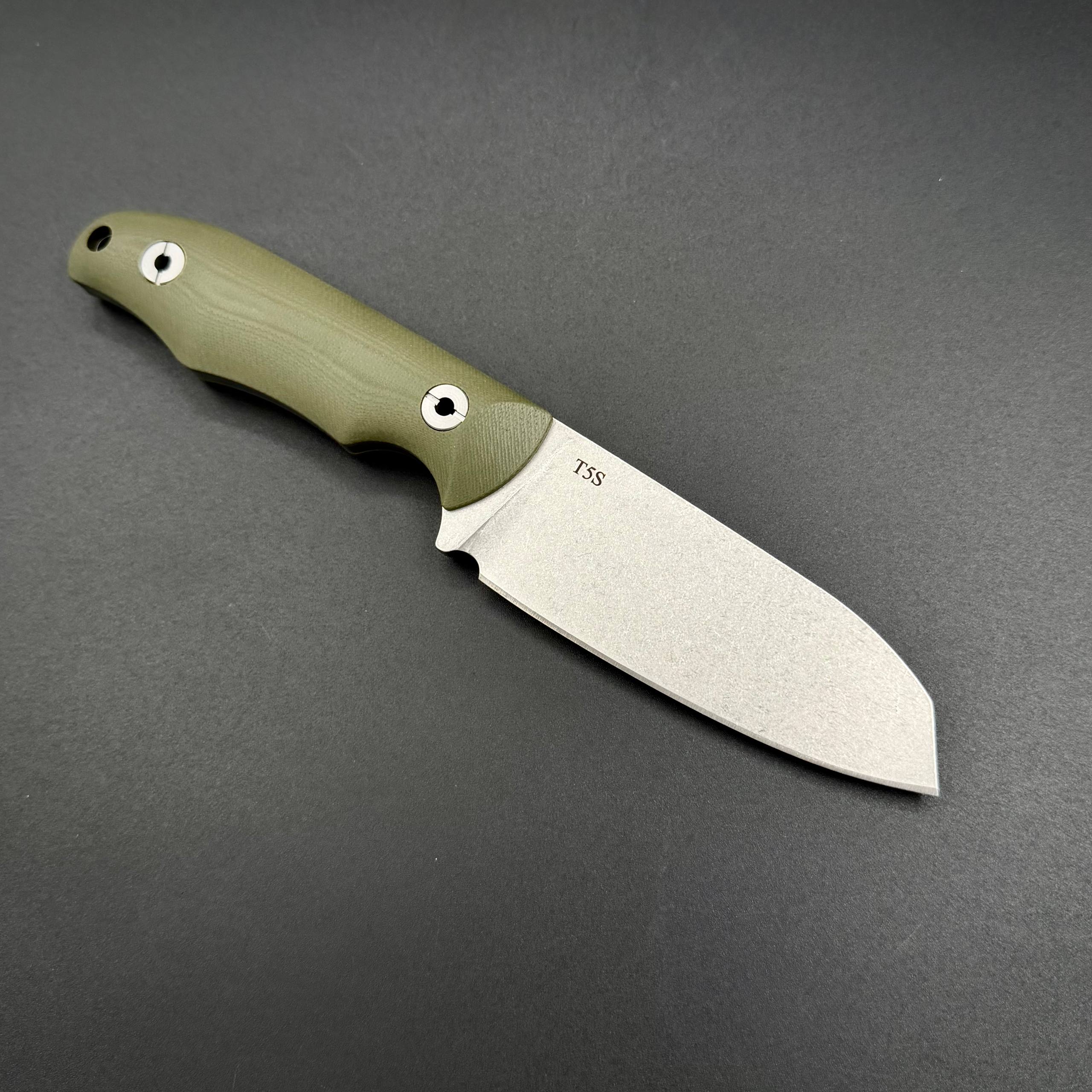 Туристический нож Tunka-04 G10 Olive