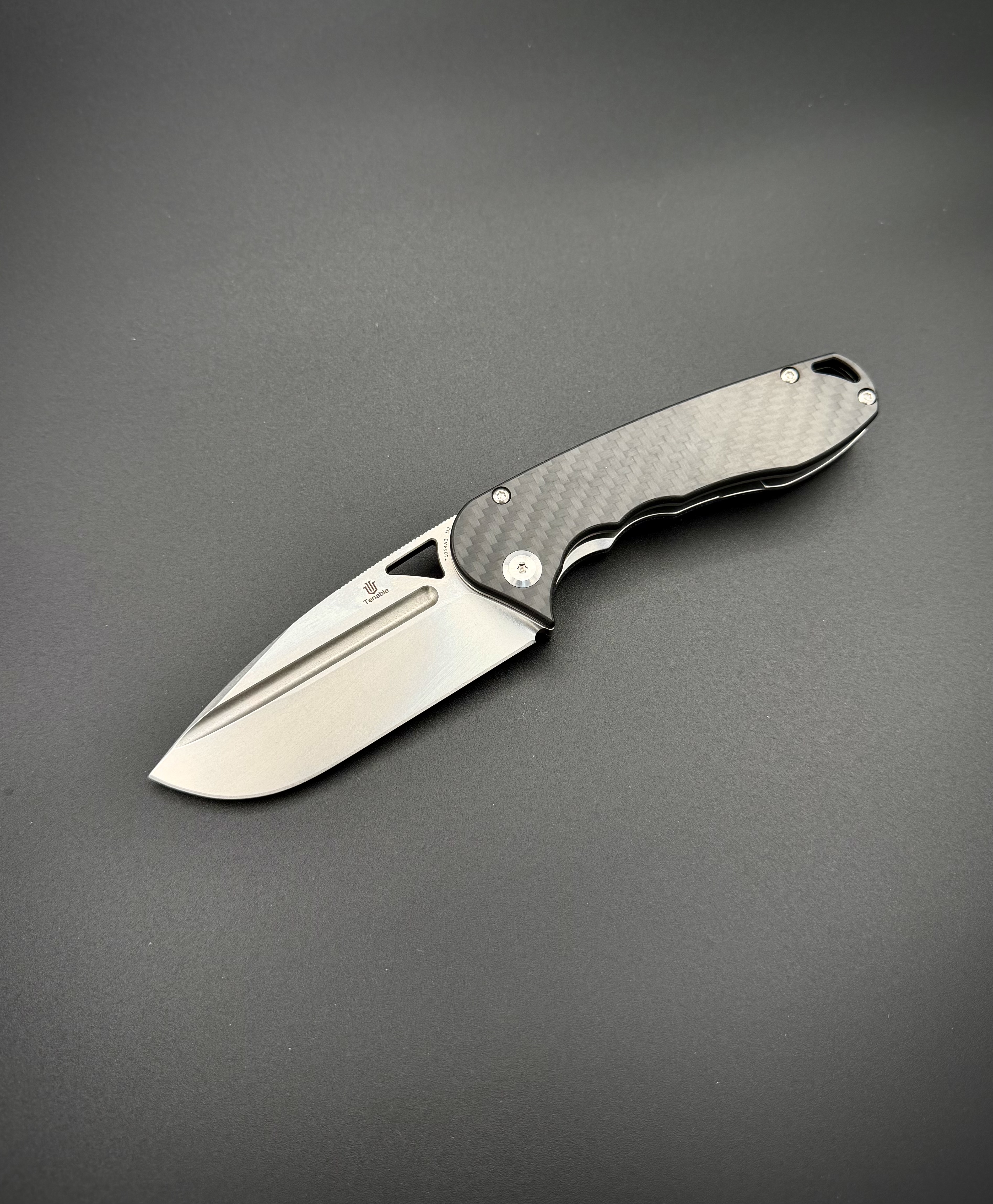 Складной нож Tenable Bombur Carbon Fiber