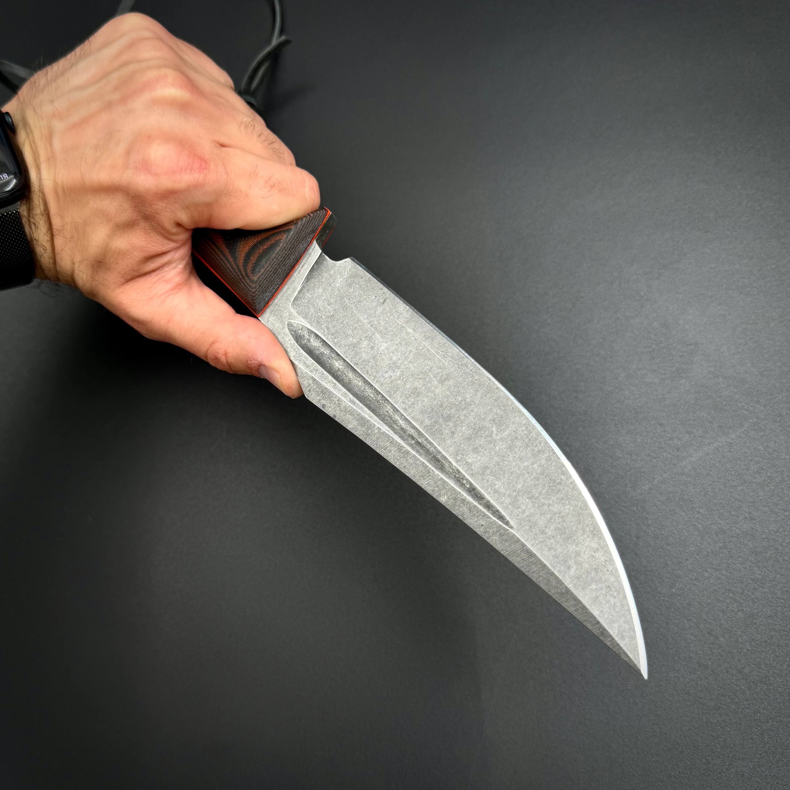 Нож ручной работы Сципион SW Микарта Max Knives