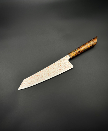Поварской нож ручной работы Kiritsuke Jìn Cháo