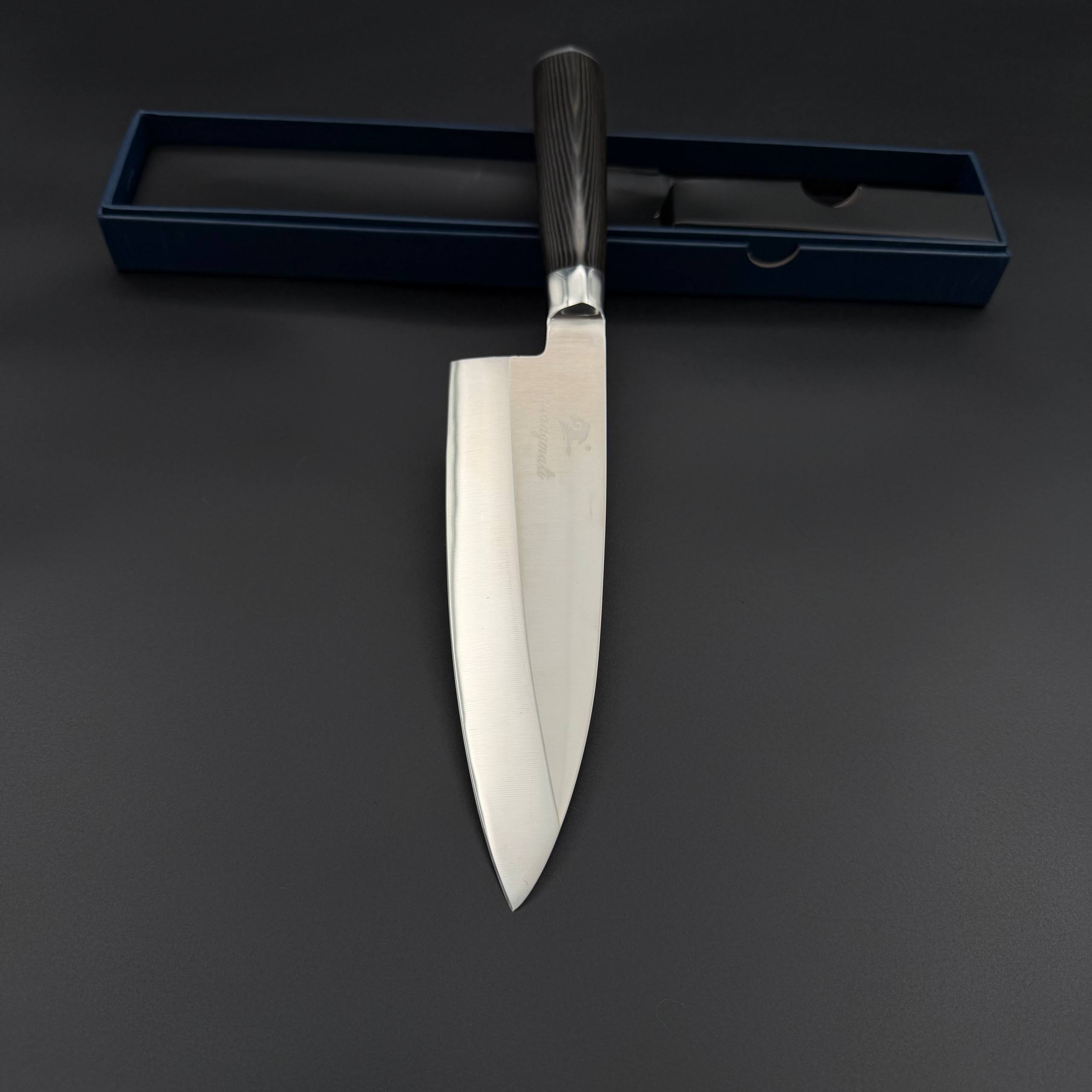 Поварской нож Deba Shuangmali 180 mm Micarta
