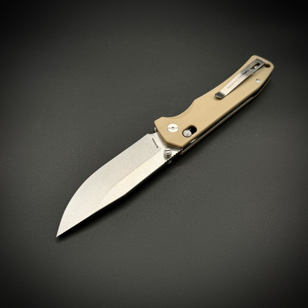 Складной нож Runyx n690co g10 Biege