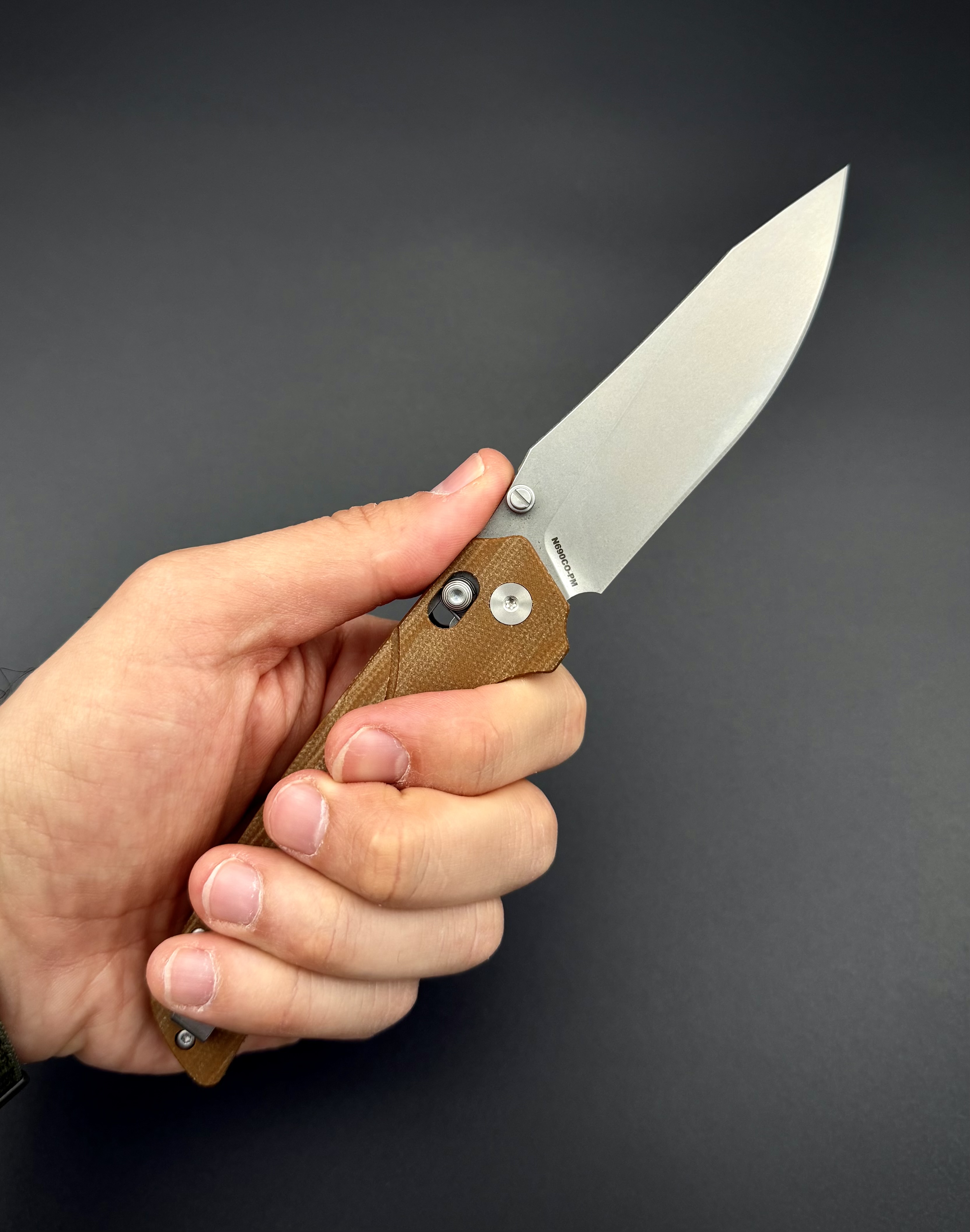 Складной нож Avionyx-С n690co G10 Cocoa Alpha Miu
