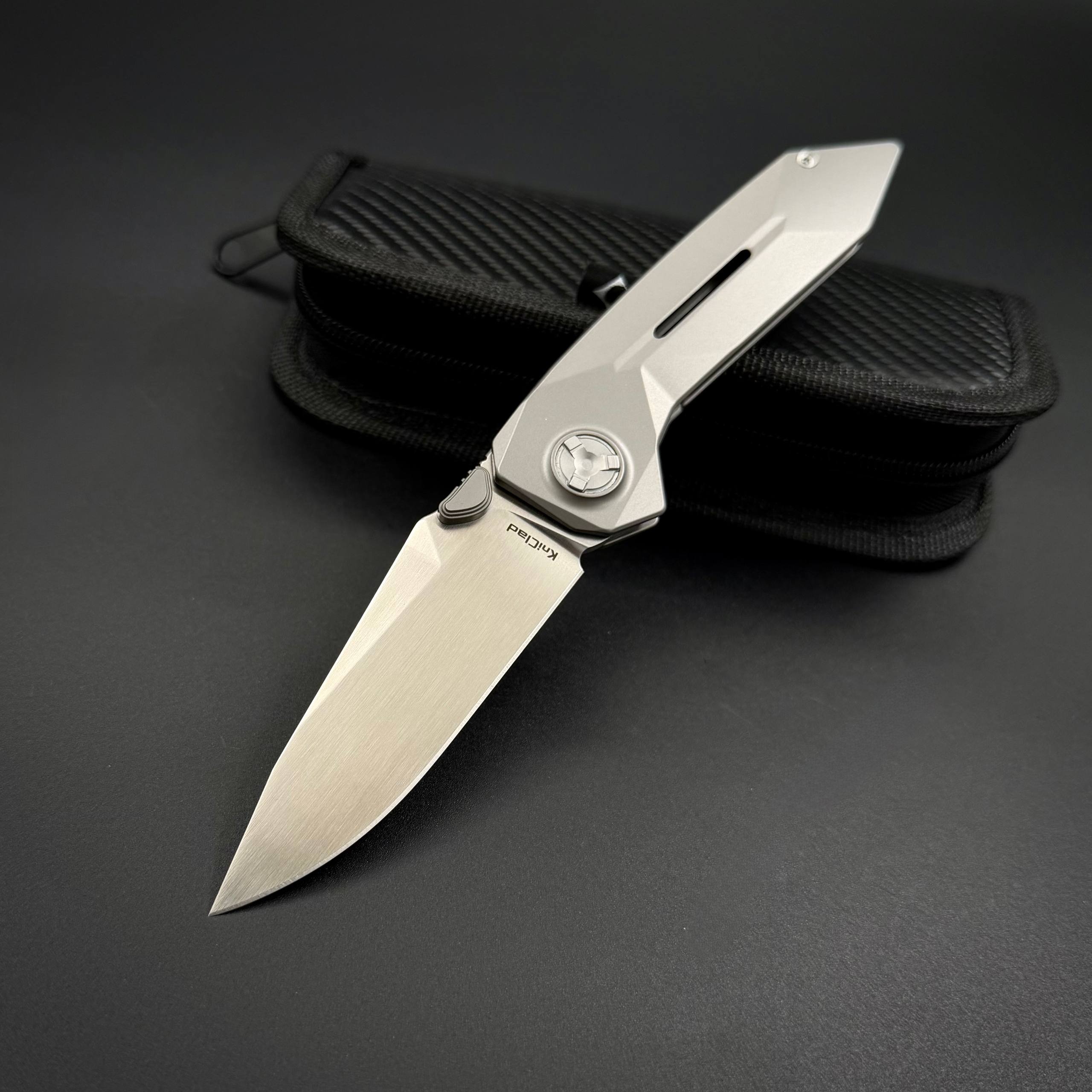 Складной нож Kniclad Summit CPM S35VN Gray