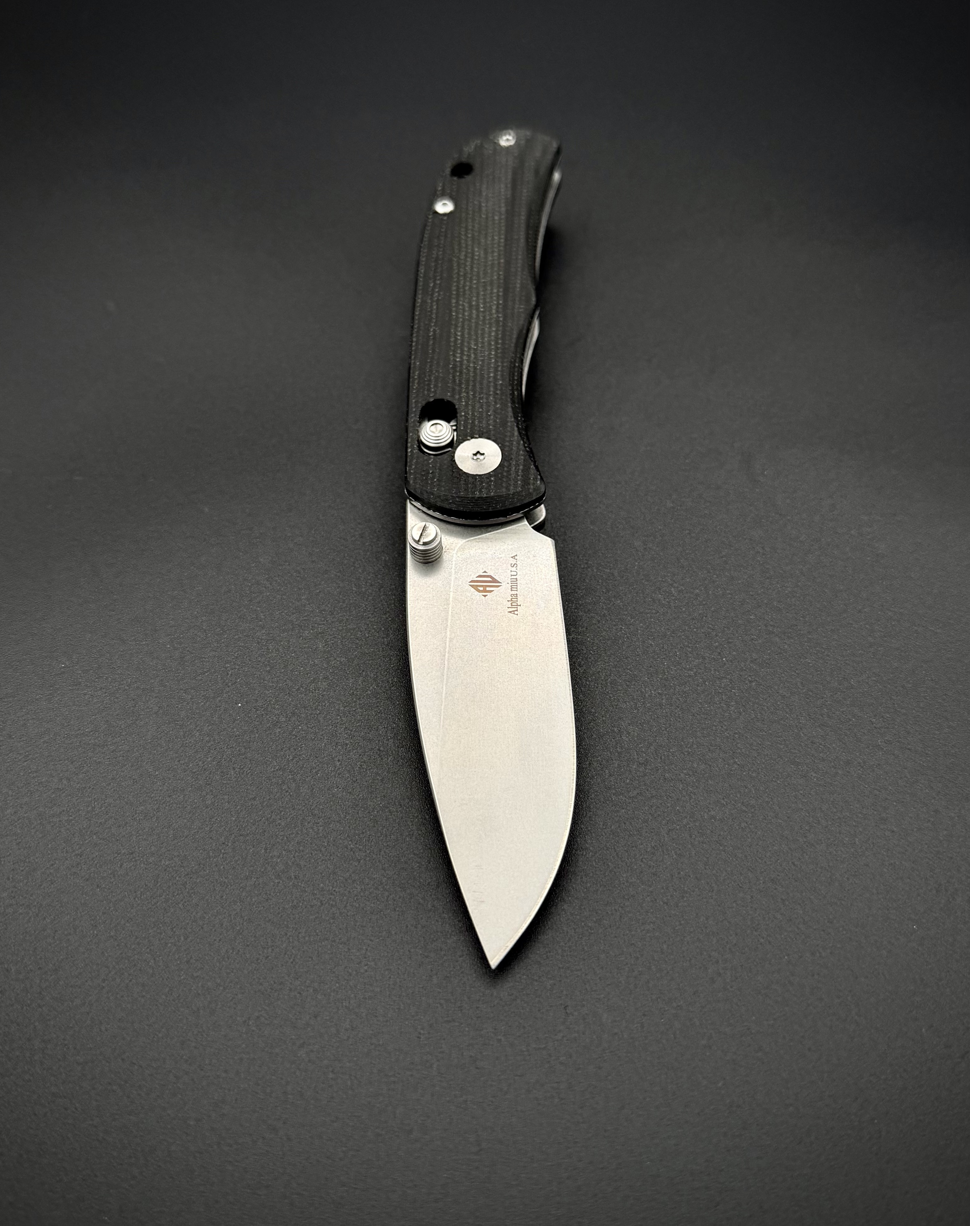 Складной нож Gnome SW Black VG-10 Alpha Miu