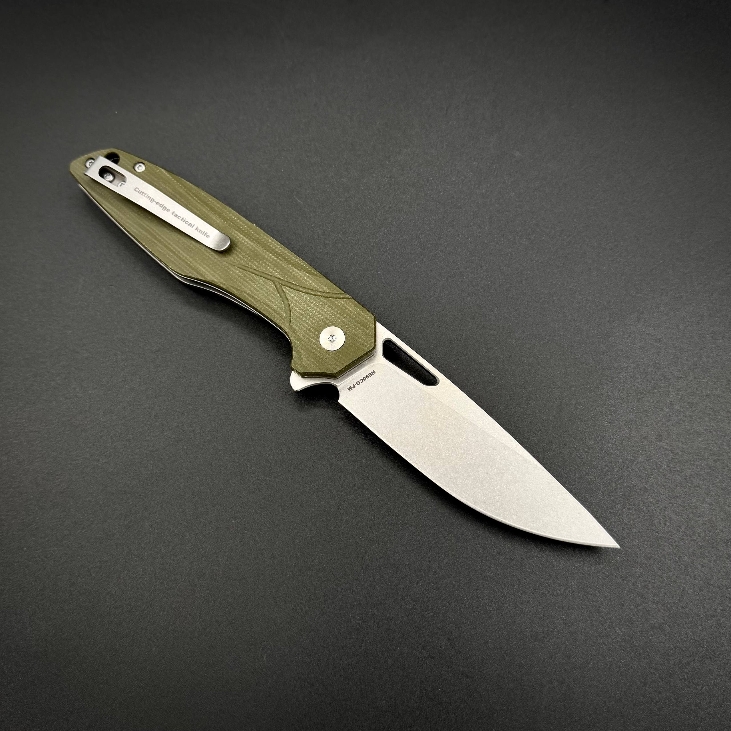 Складной нож Void n690co G10 Olive Alpha Miu