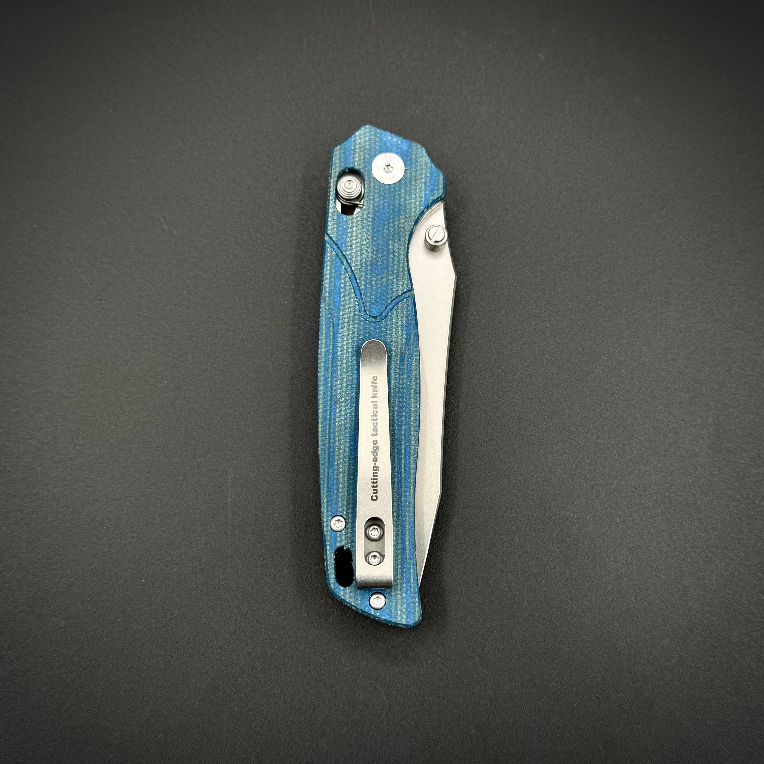 Складной нож Avionyx-C n690co G10 Blue Alpha Miu