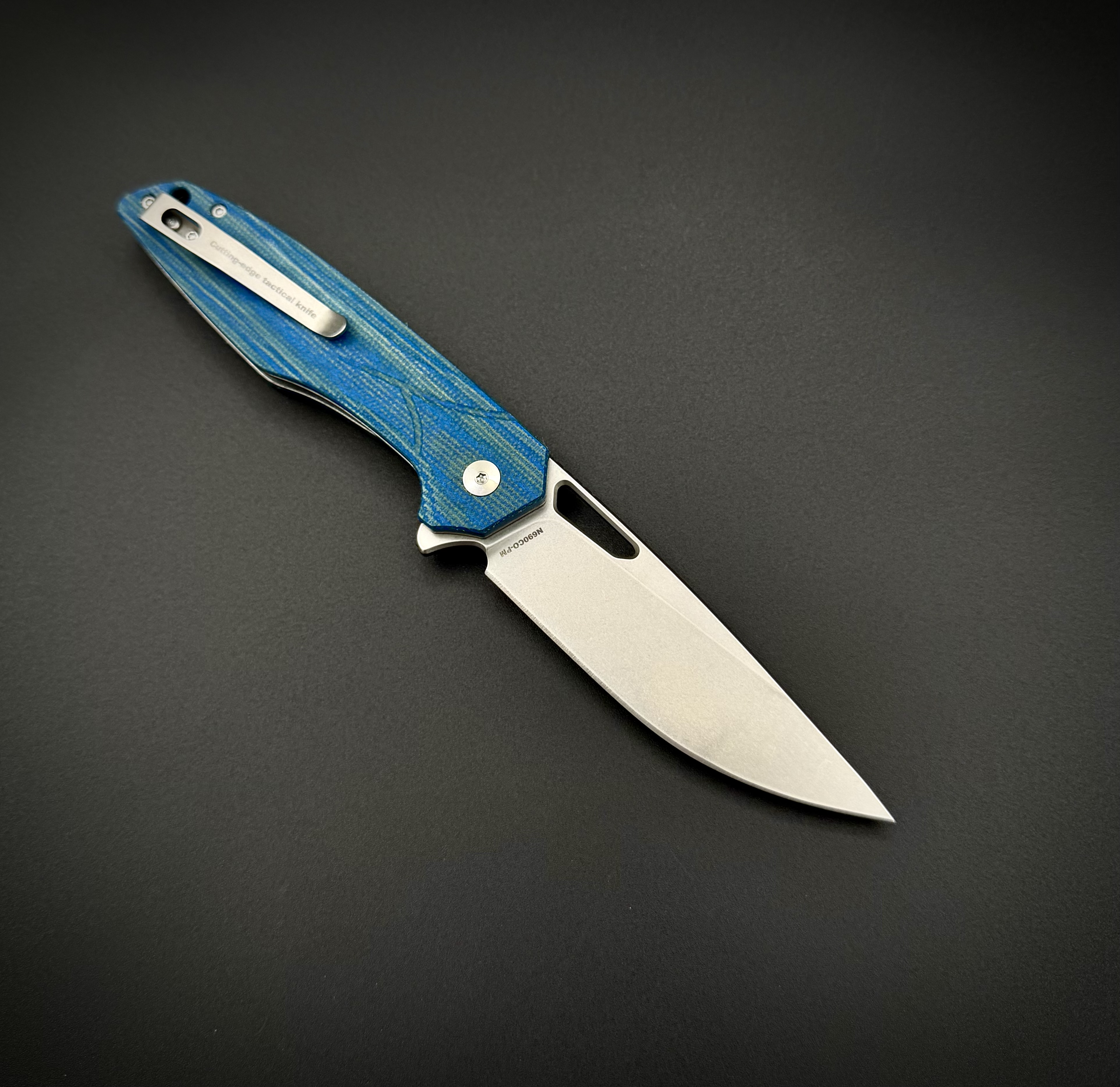 Складной нож Void n690co G10 Blue Alpha Miu