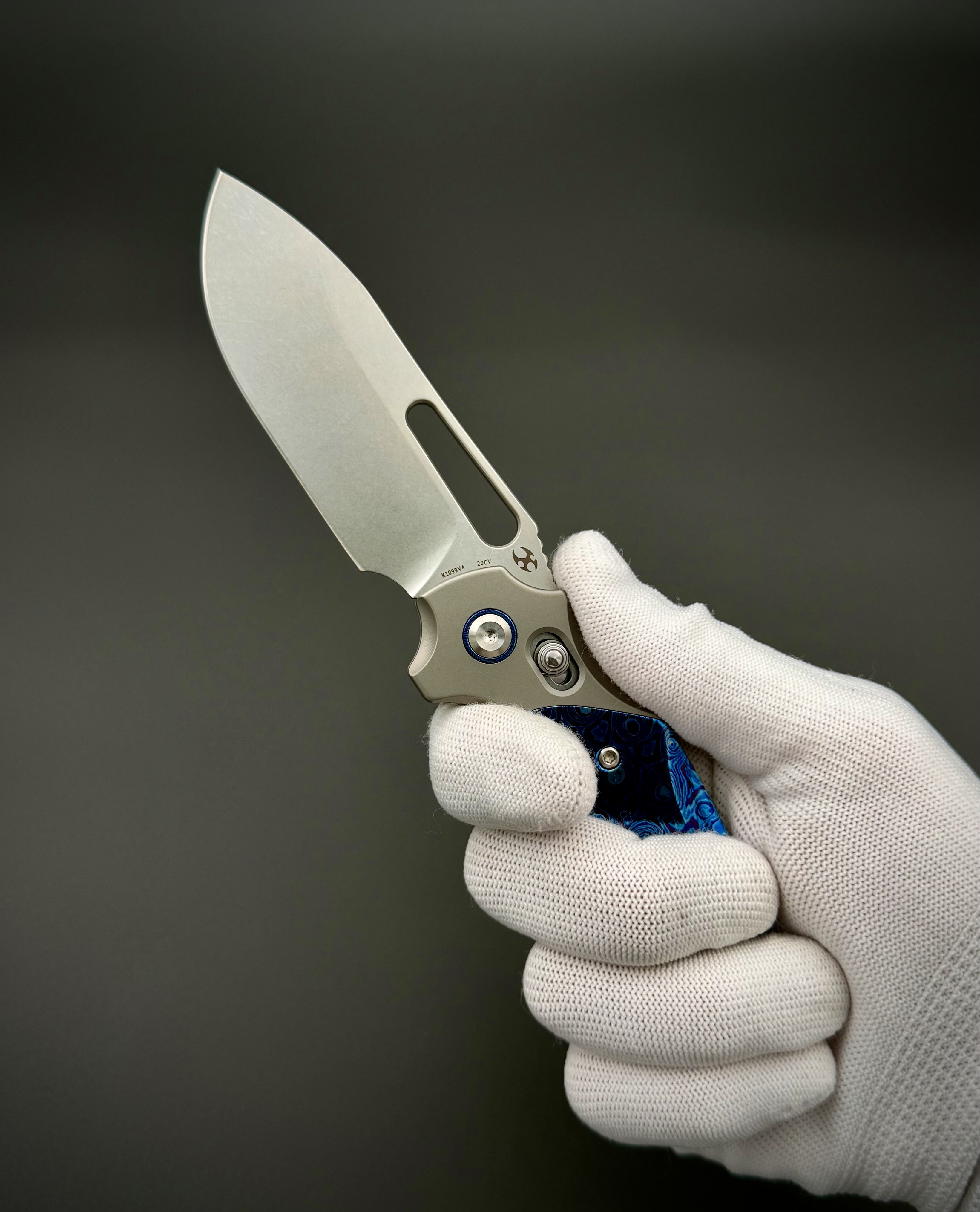 Складной нож Quasar Kansept Timascus