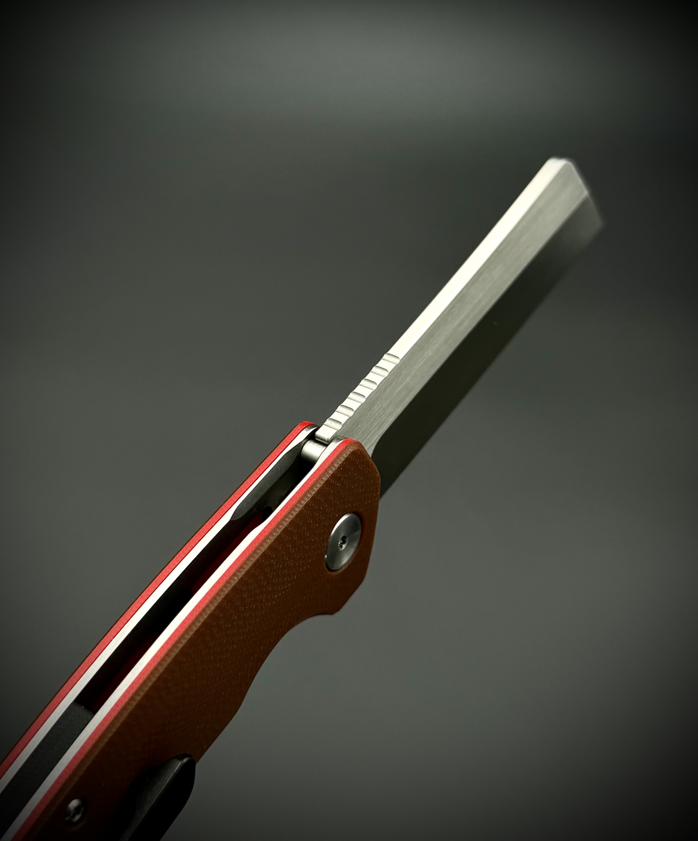 Складной нож BF093 Boone Forge Brown