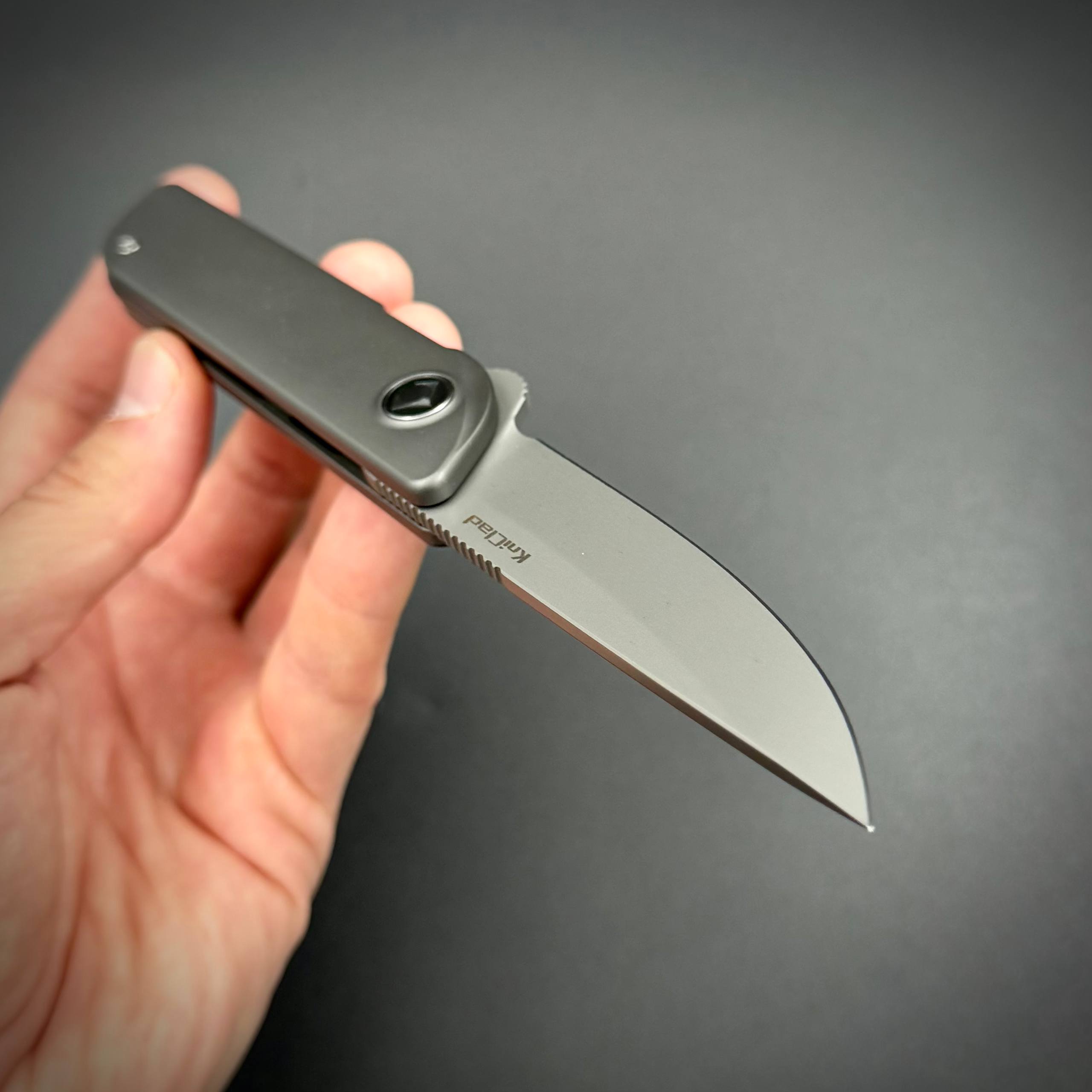 Складной нож Kniclad Folision DLC Dark Gray